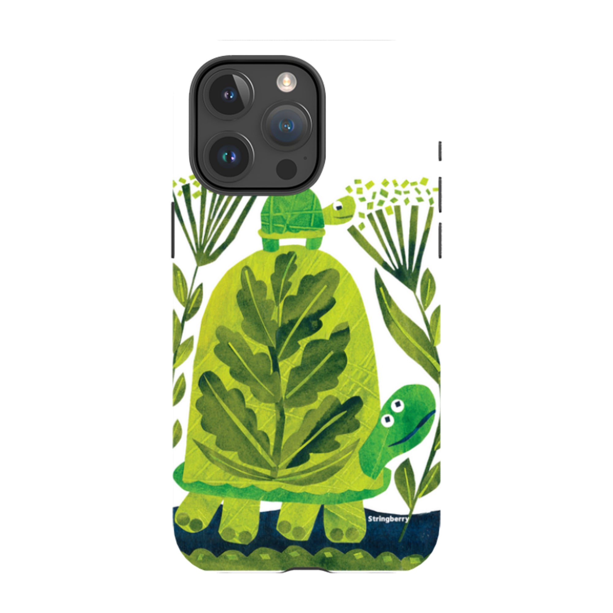 iPhone MagSafe Tough Case - Folk Tortoise By Tracey English