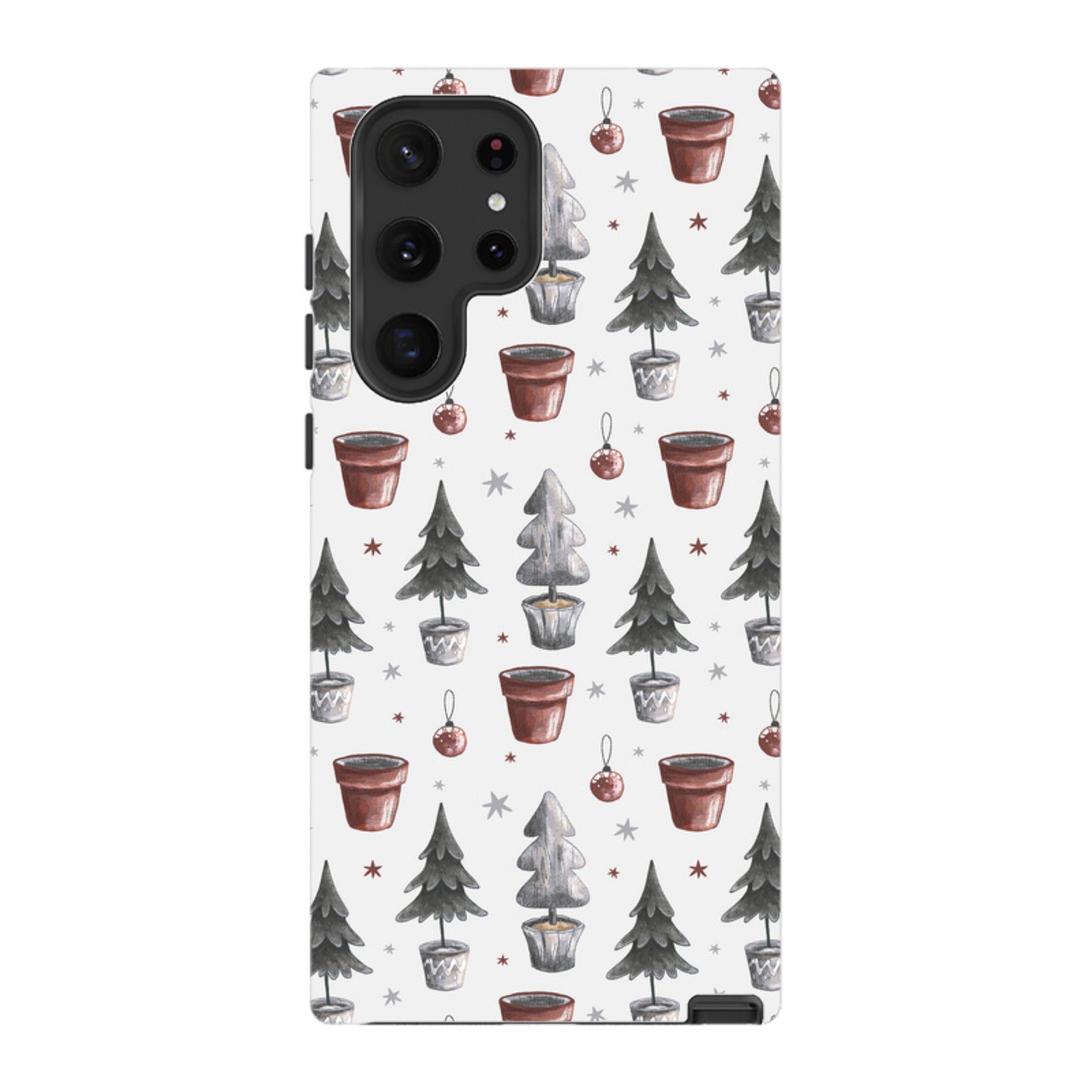 Samsung Tough Case - Xmas Tree Pattern