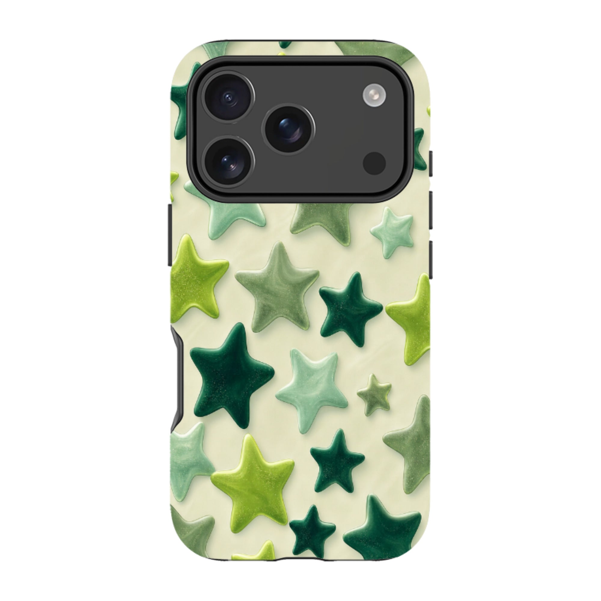 iPhone Tough Case - Sage Green Star
