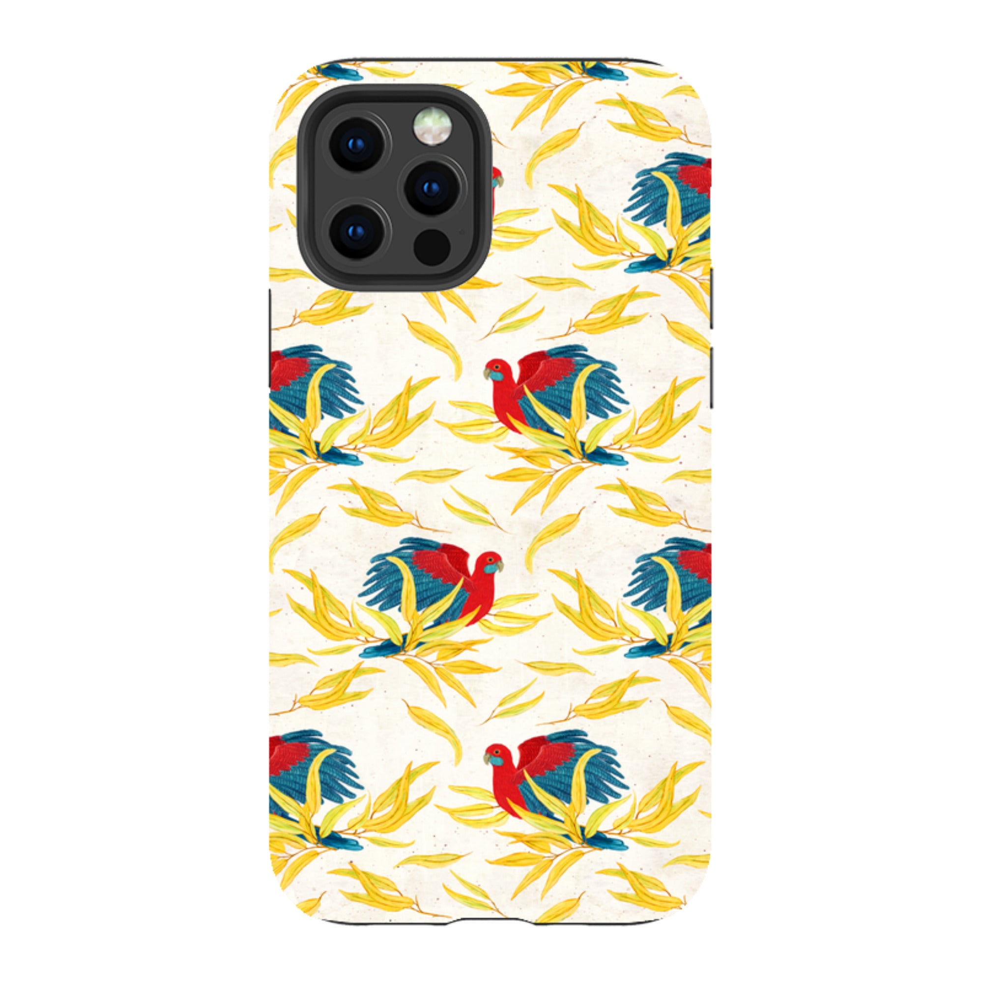 iPhone Tough Case - Crimson Rosella By Katherine Quinn