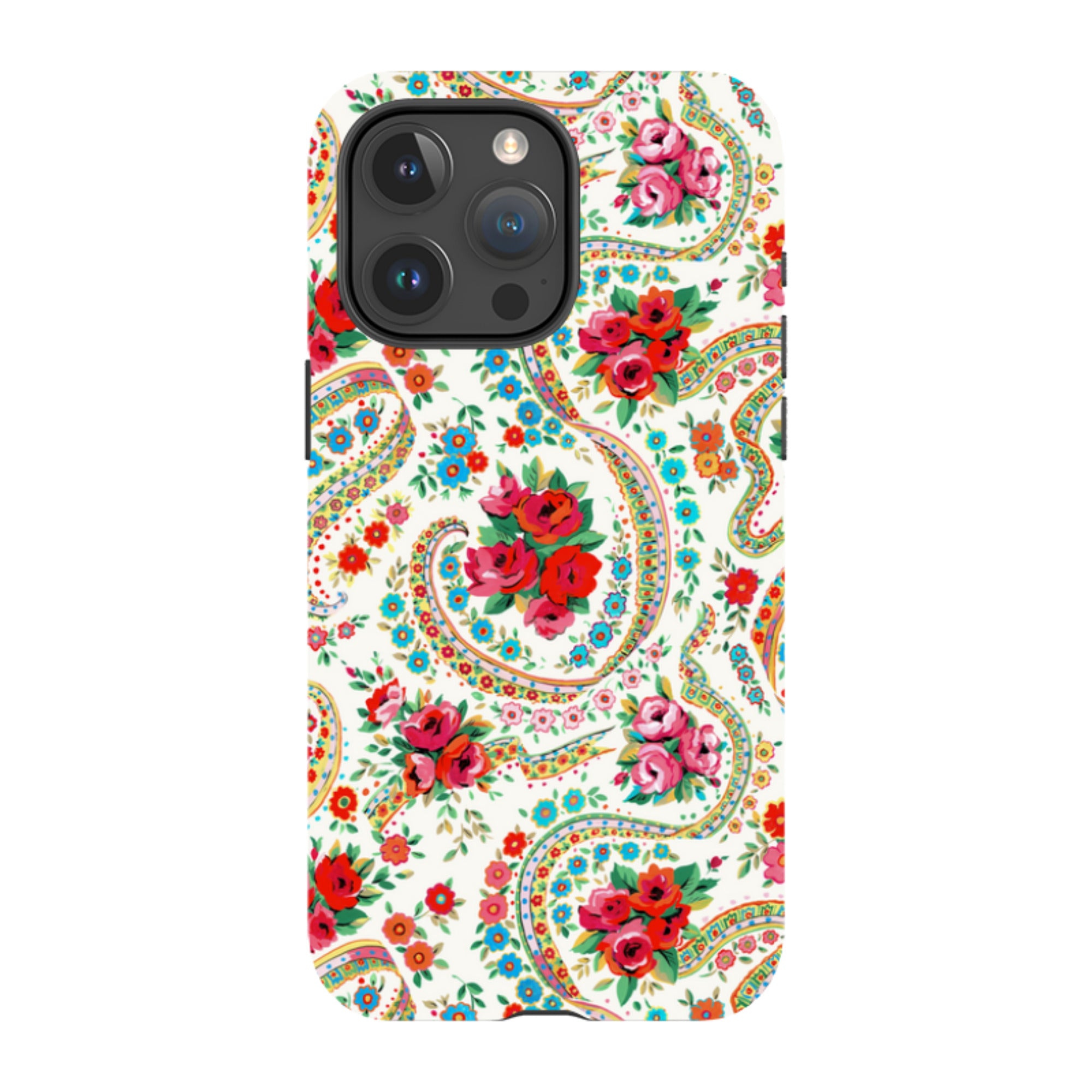 iPhone Tough Case - Ribbons & Roses By Sarah Campbell