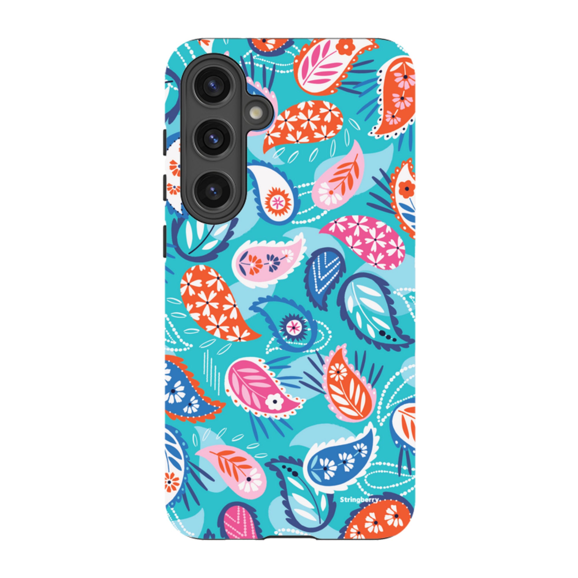 Samsung Tough Case - Paisley Blue By Ali Brookes