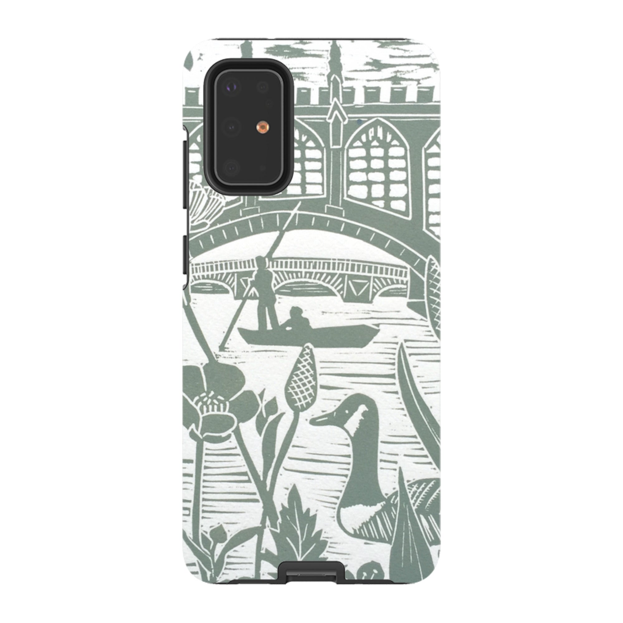 Samsung Tough Case - Punting At Cambridge By Kate Heiss