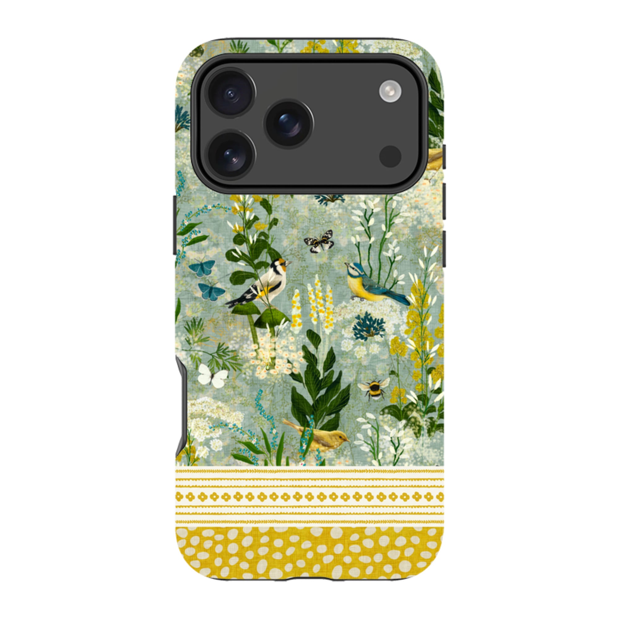 iPhone Tough Case - Song Bird Garden 2 By Katherine Quinn