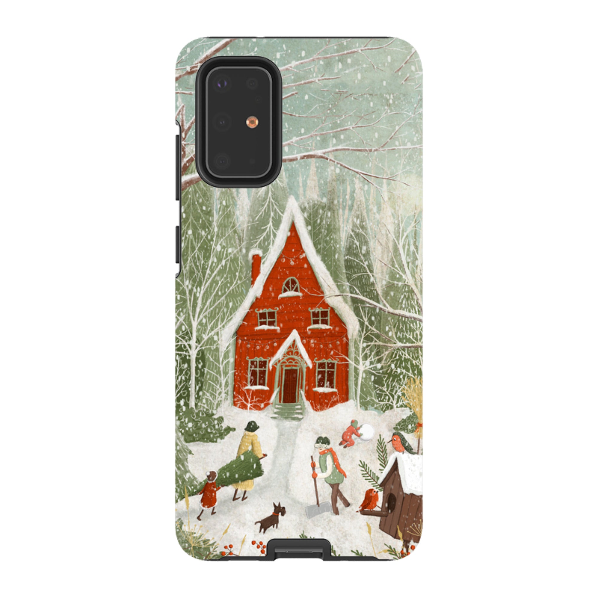 Samsung Tough Case - Christmas Garden Day By Maja Lindberg
