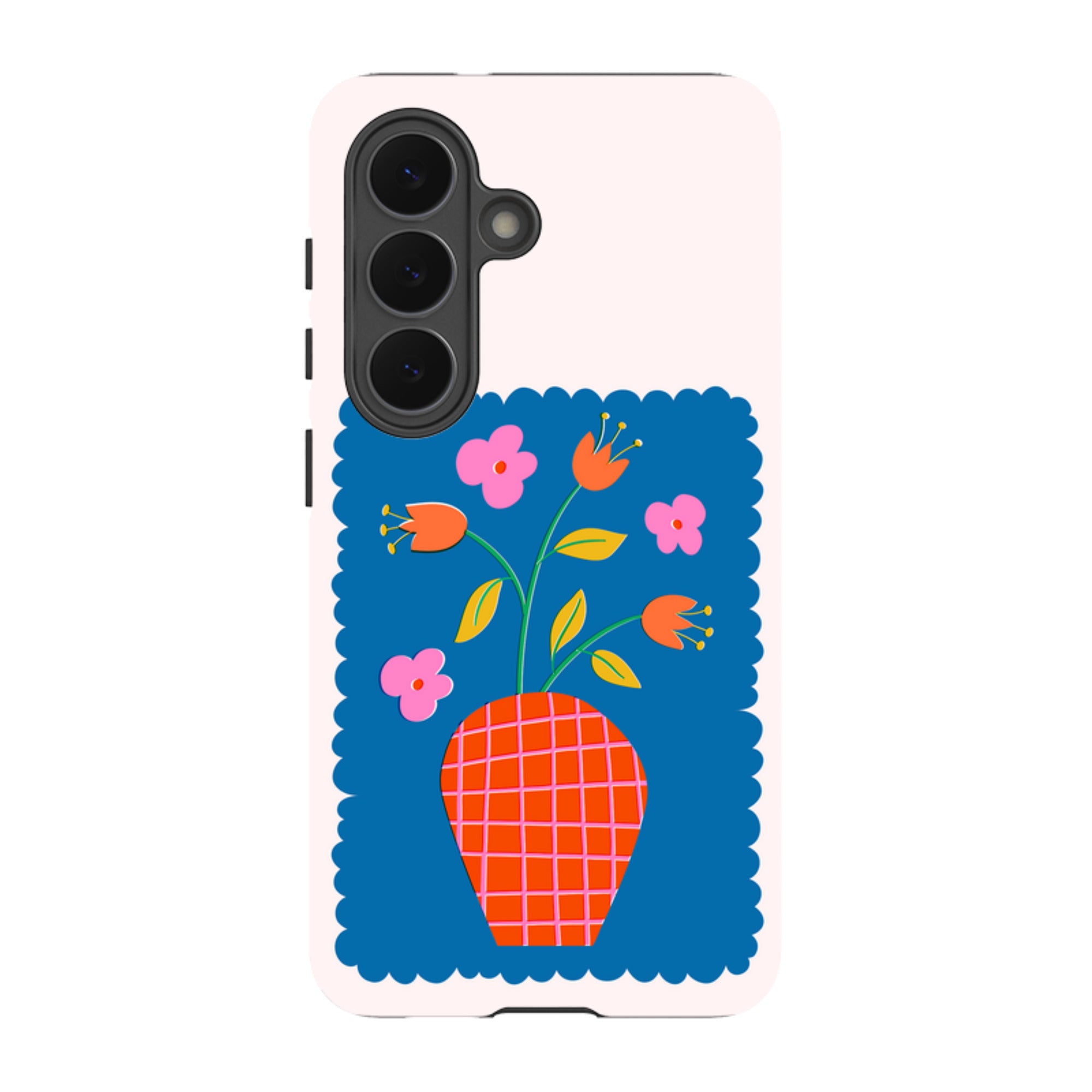 Samsung Tough Case - Floral Stamp
