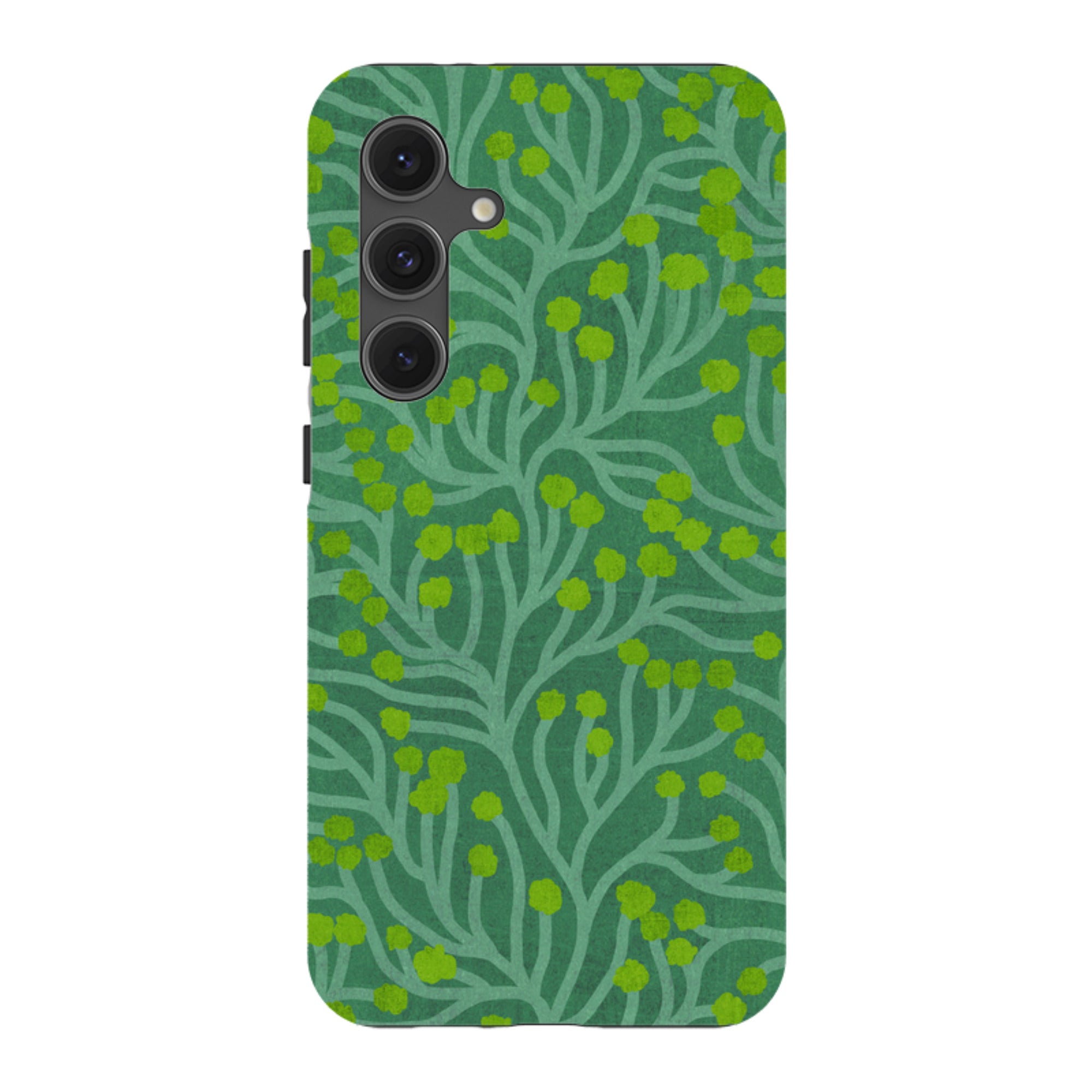 Samsung Tough Case - Vine Green And Teal By Katherine Quinn