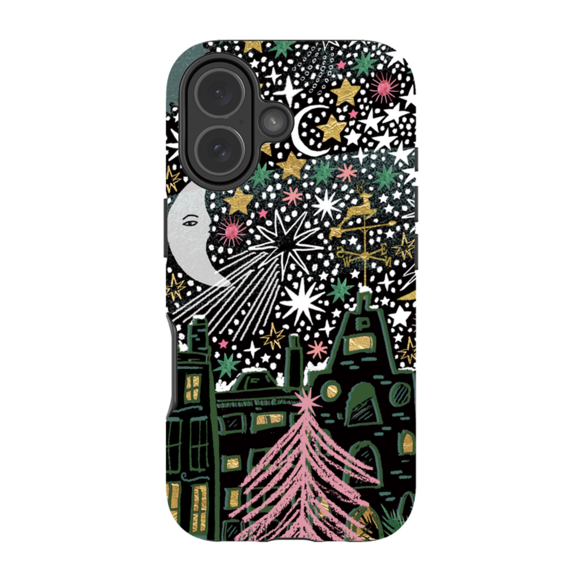 iPhone Tough Case - Night Before Xmas VI By Emma Frances Grant