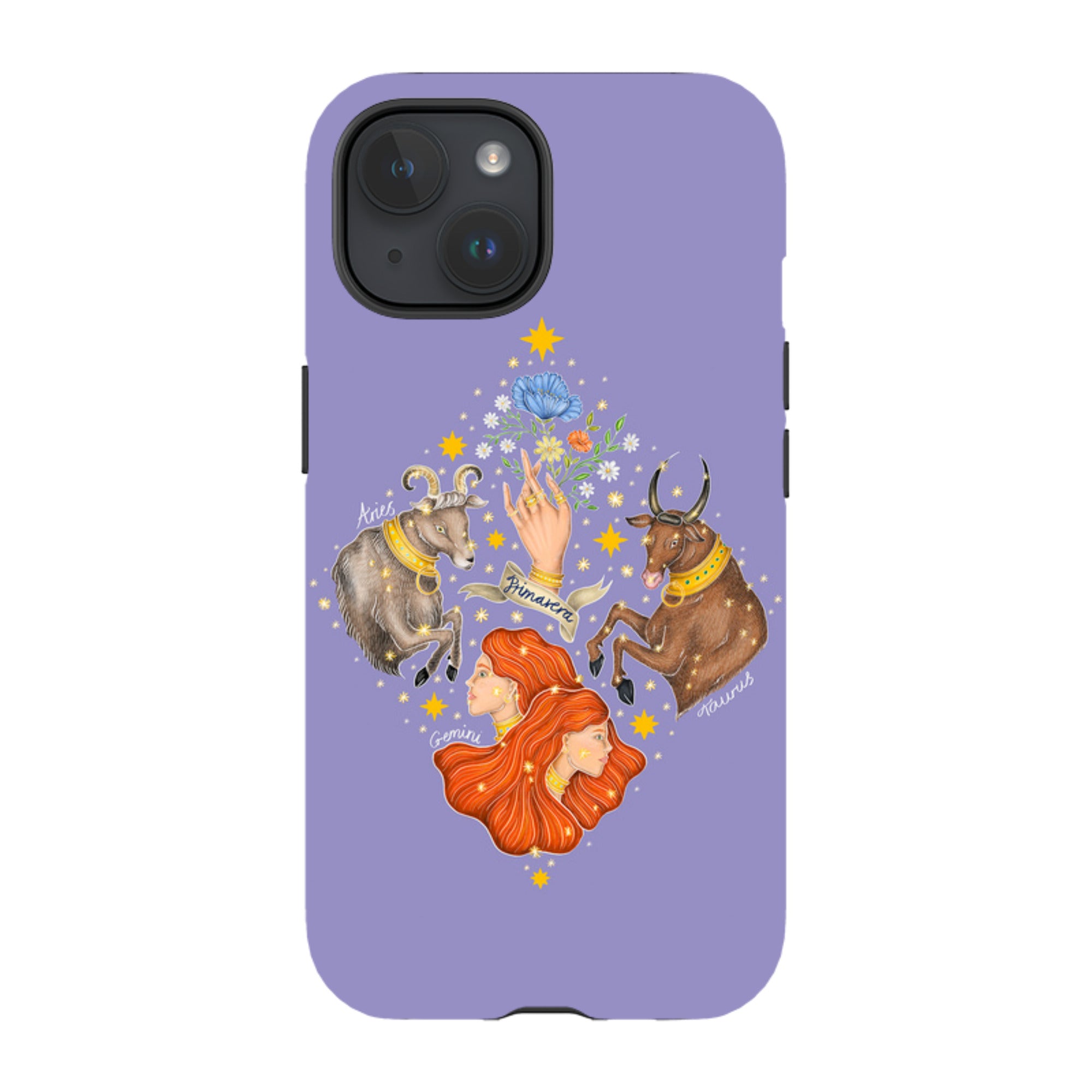 iPhone MagSafe Tough Case - Spring Zodiac By Catherine Rowe