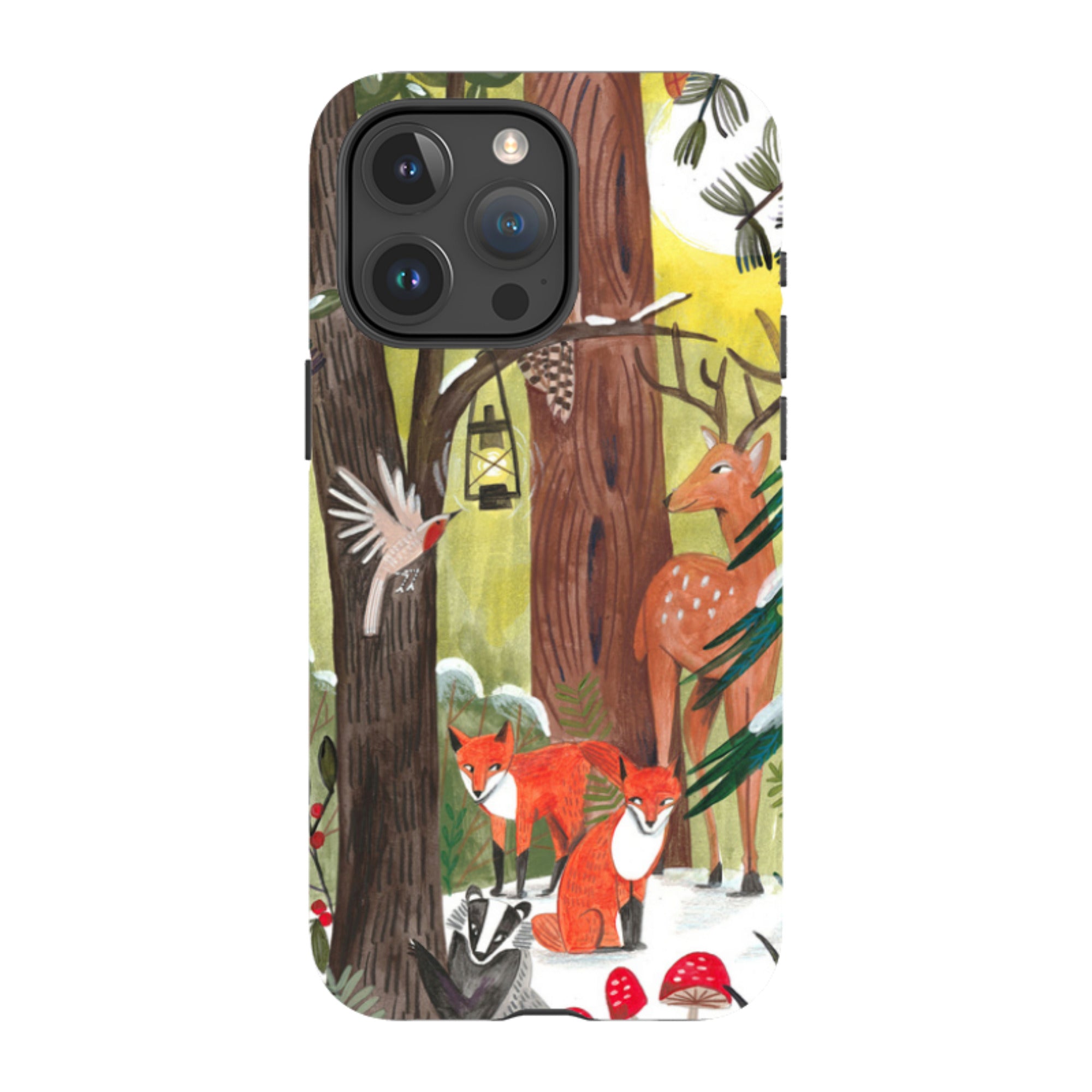 iPhone Tough Case - Winter Wonderland By Caroline Bonne Muller