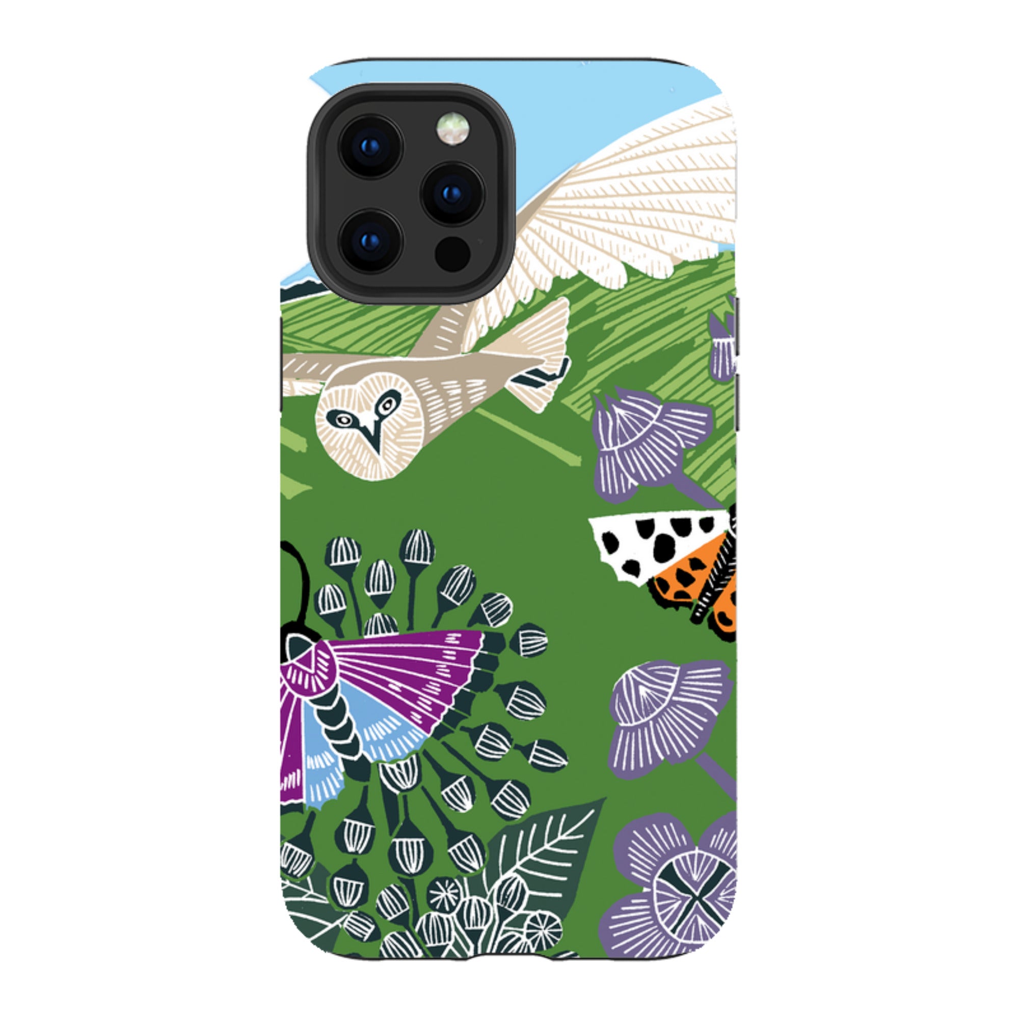 iPhone Tough Case - Morning Barn Owl By Kate Heiss