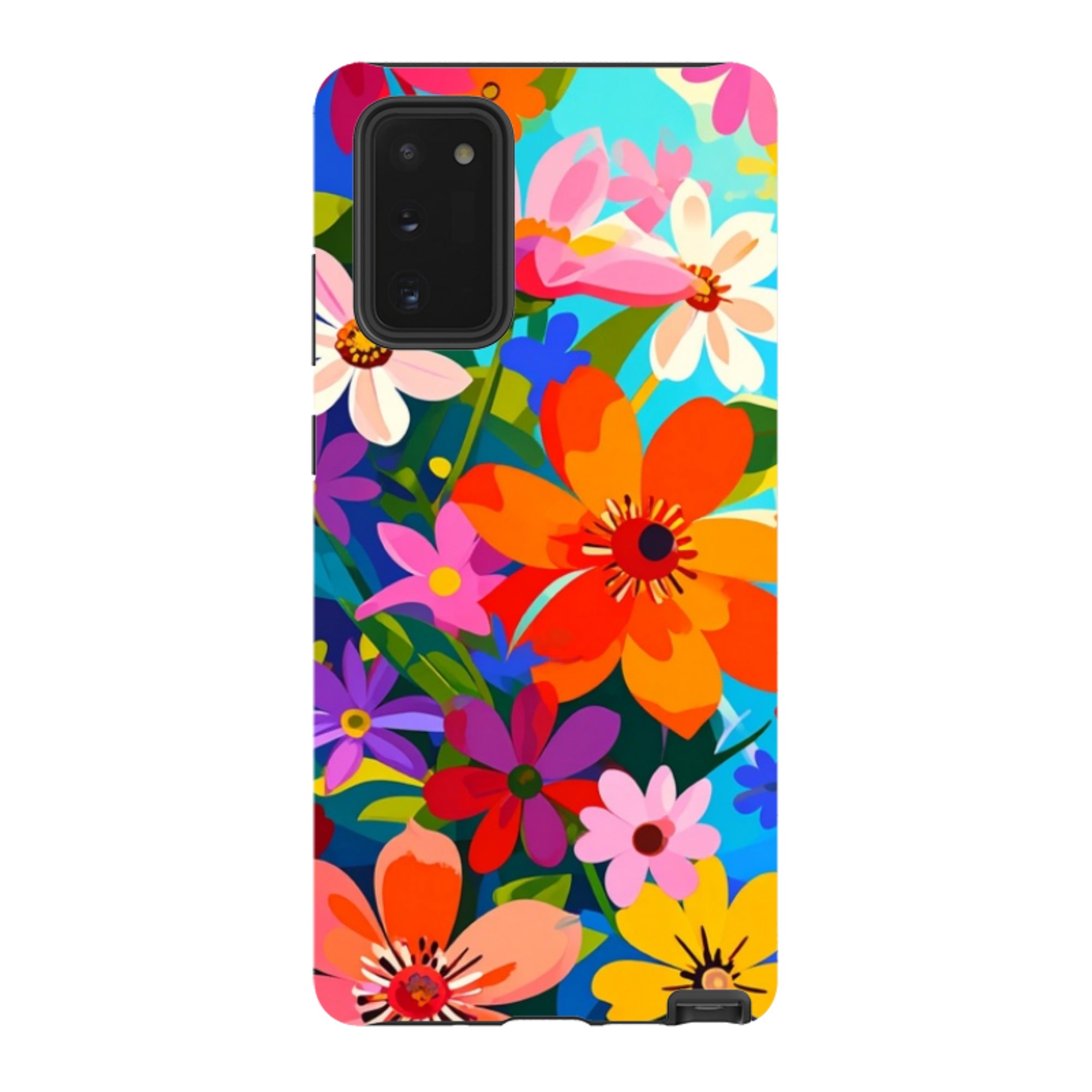 Samsung Tough Case - Rainbow Floral