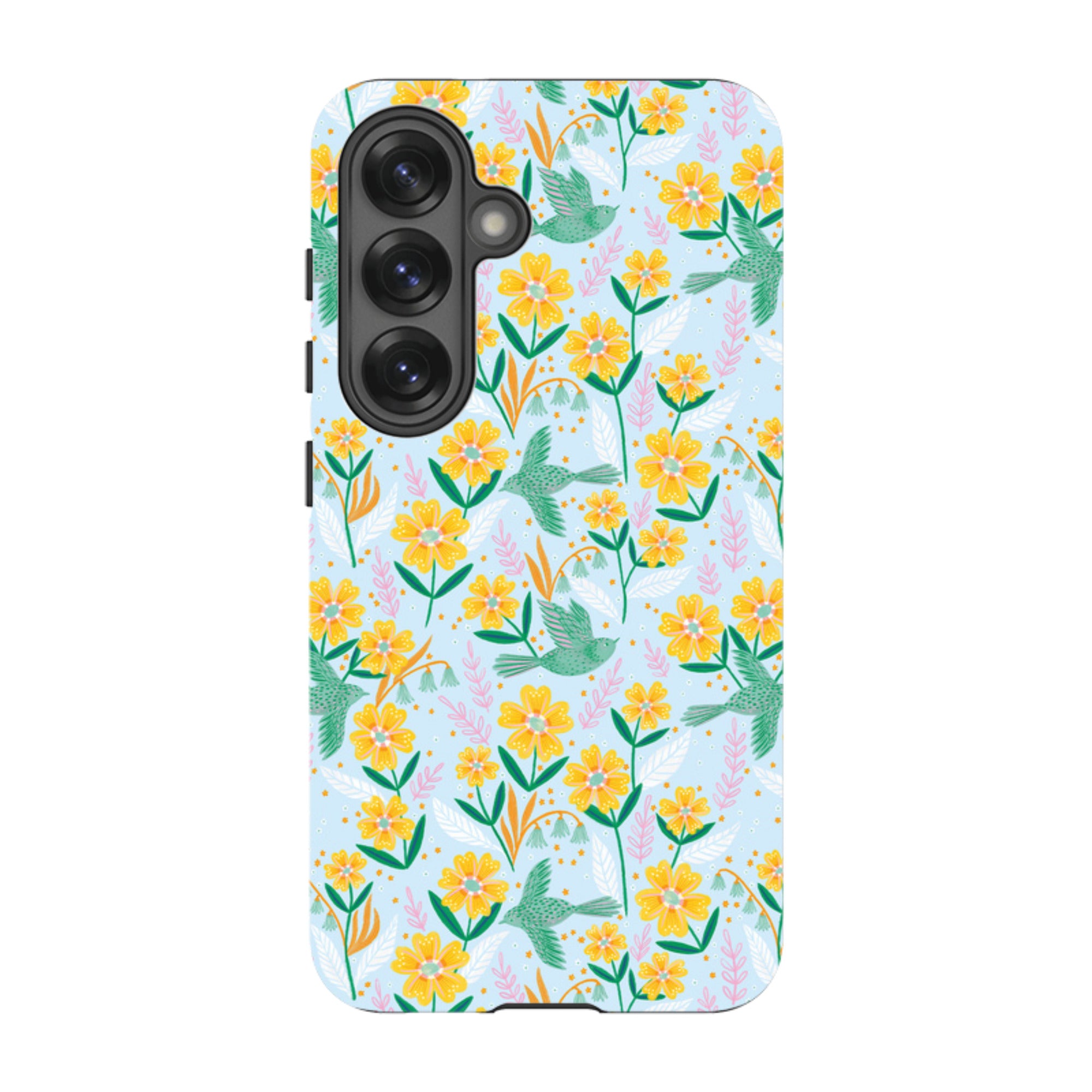 Samsung Tough Case - Sweet Birds Blue By Lee Foster Wilson