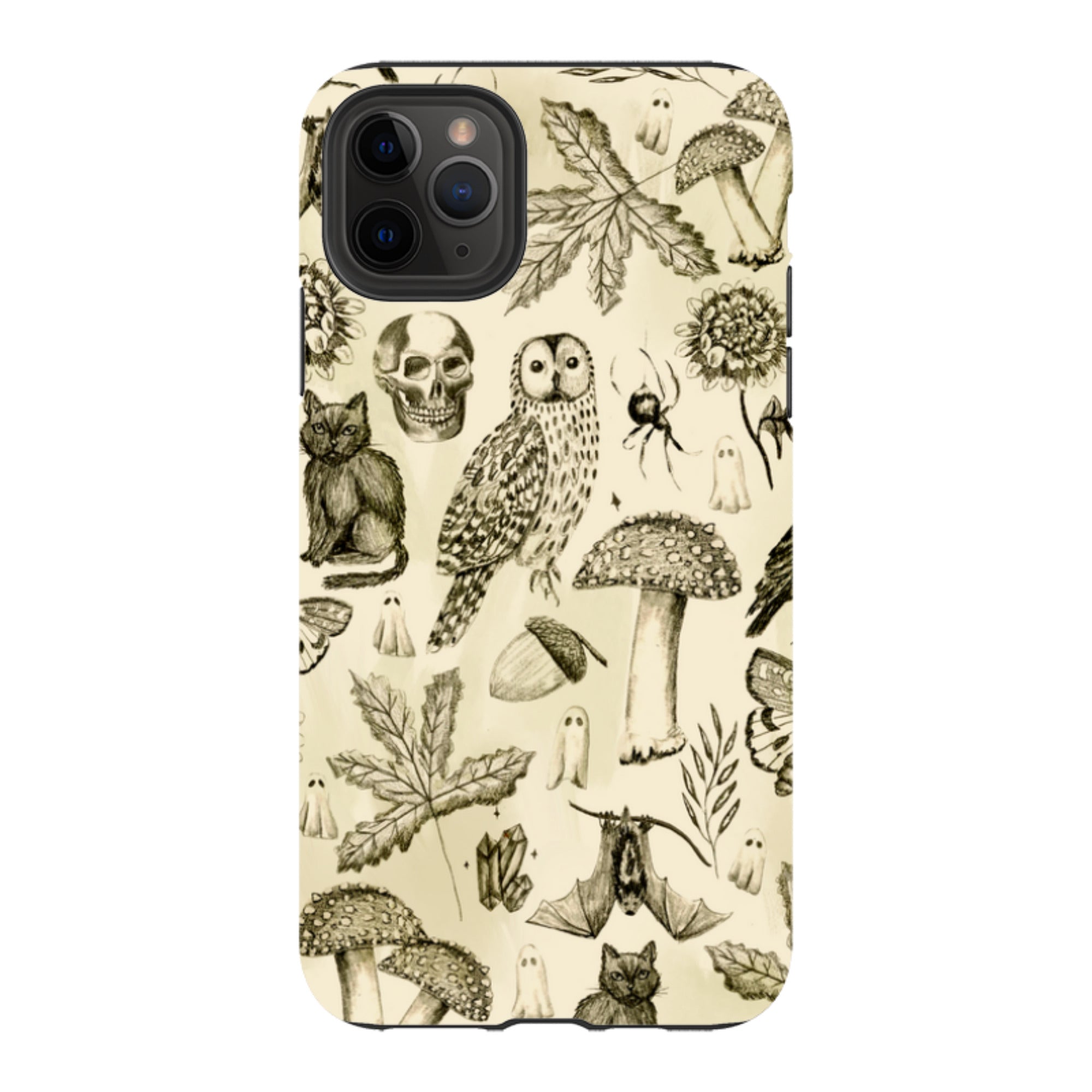 iPhone Tough Case - Pencil Fall By Abby Jacobs