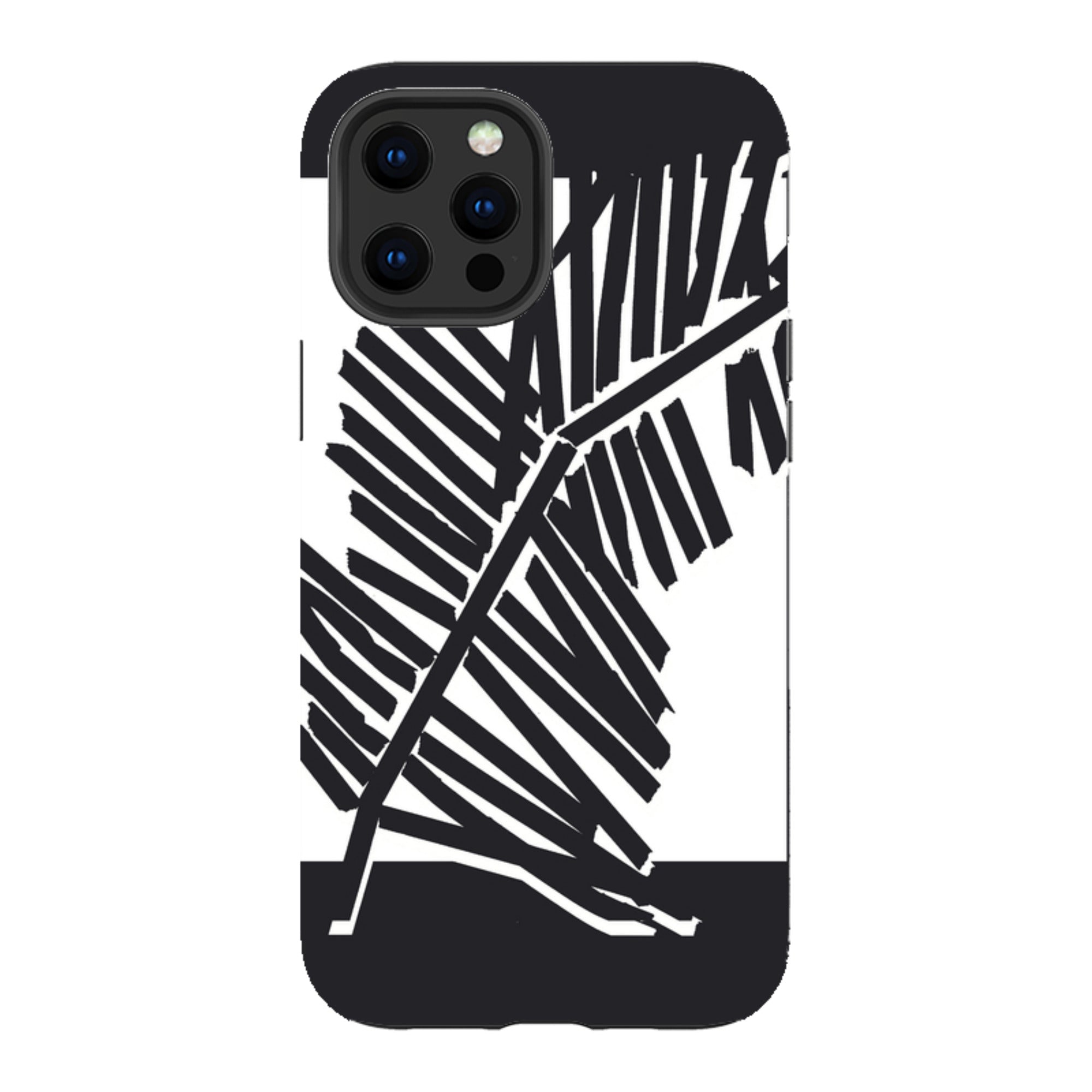iPhone Tough Case - Palm Moon Silhouette By Kitty Joseph