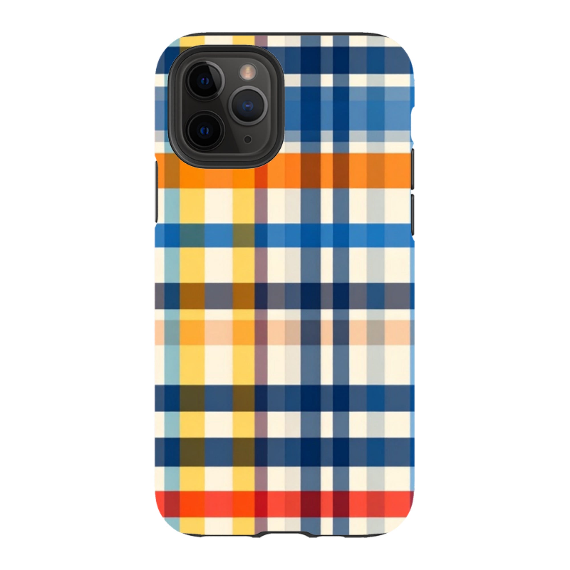 iPhone Tough Case - Barcelona Gingham