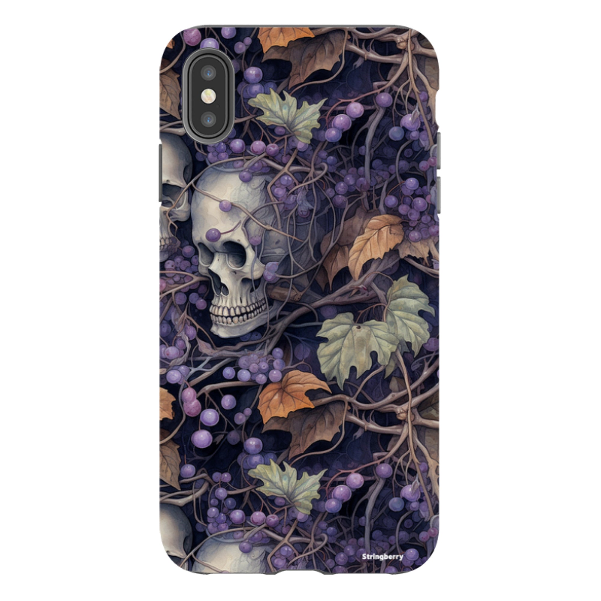 iPhone Tough Case - Grape Skull