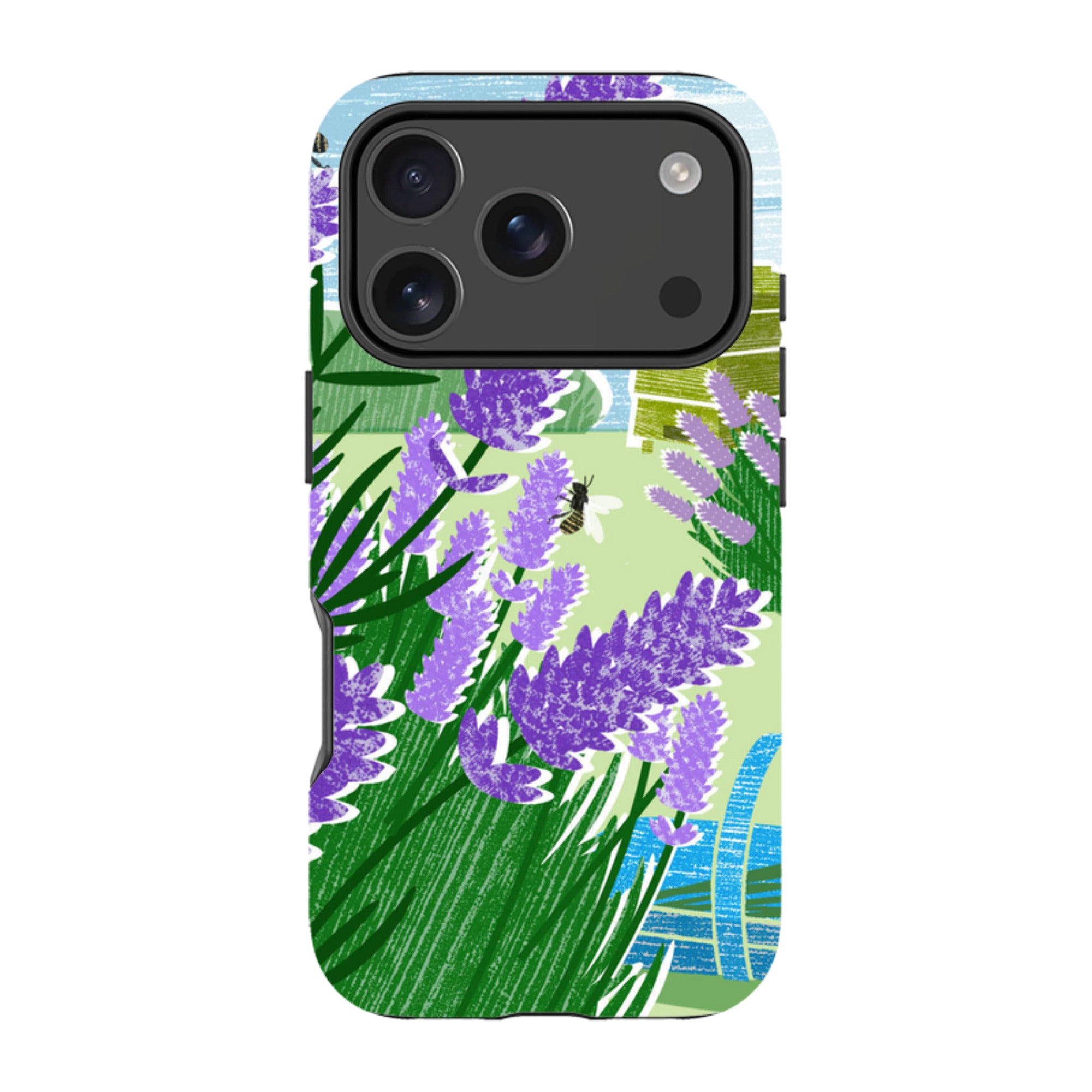 iPhone Tough Case - Lavender Garden By Liane Payne