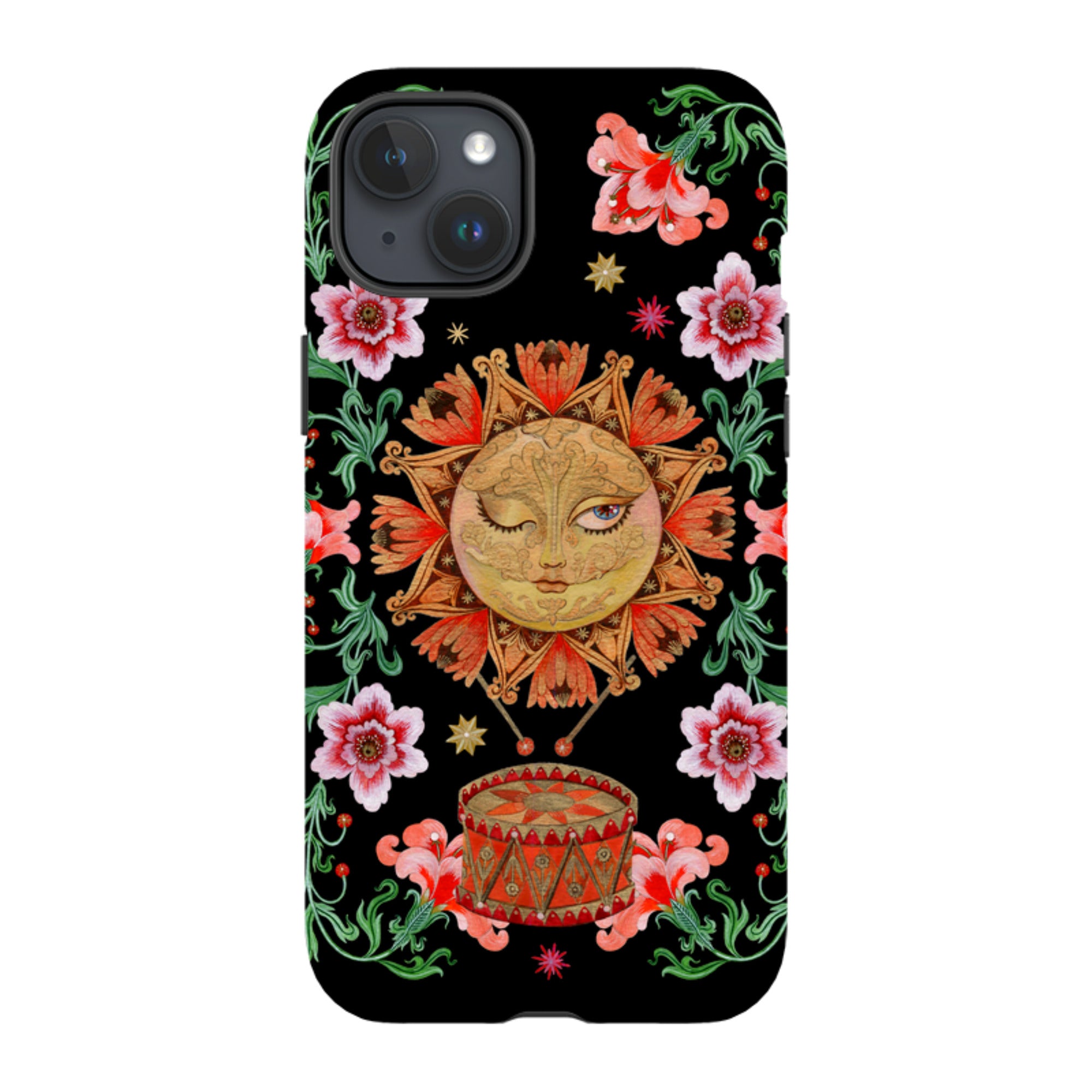 iPhone Tough  Case - Twelve Drummers Drumming By Maria Matos
