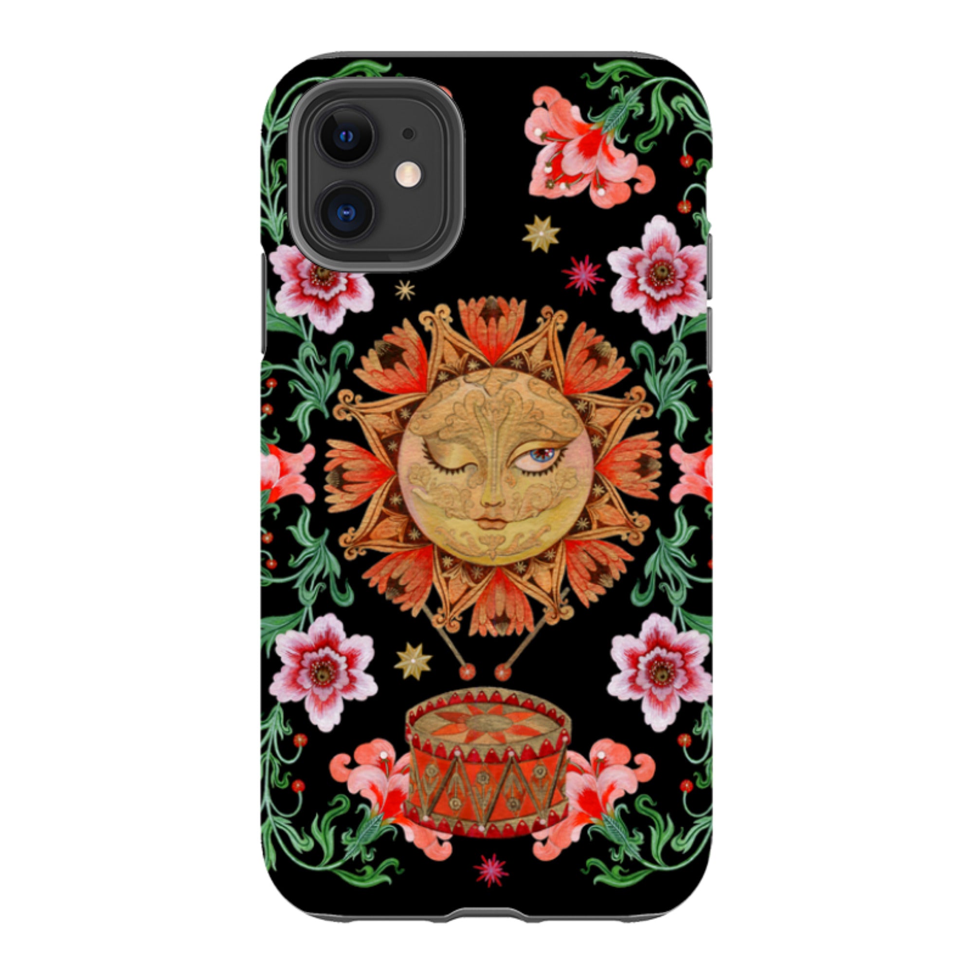 iPhone Tough  Case - Twelve Drummers Drumming By Maria Matos