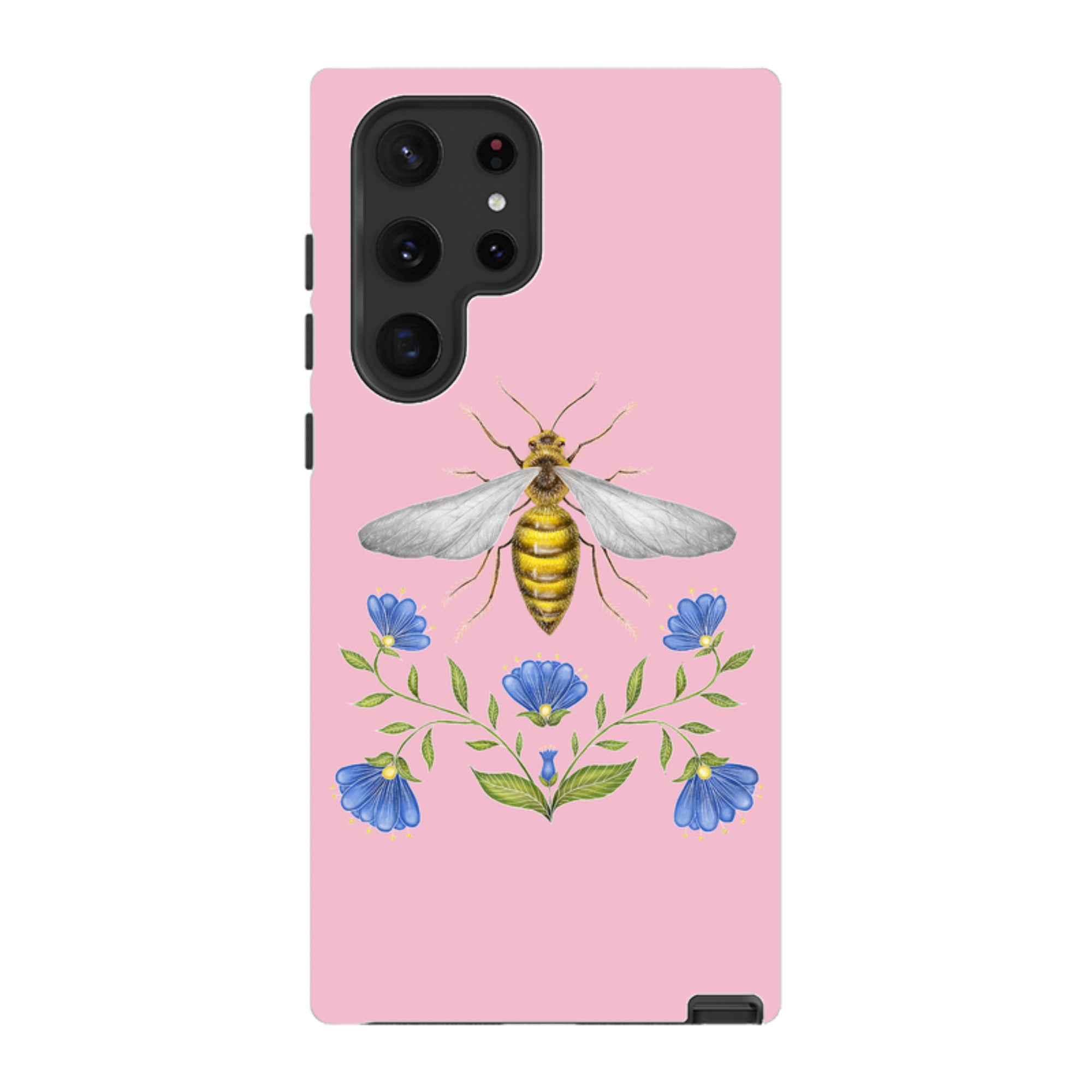 Samsung Tough Case - Wings Of Freedom Pink By Catherine Rowe