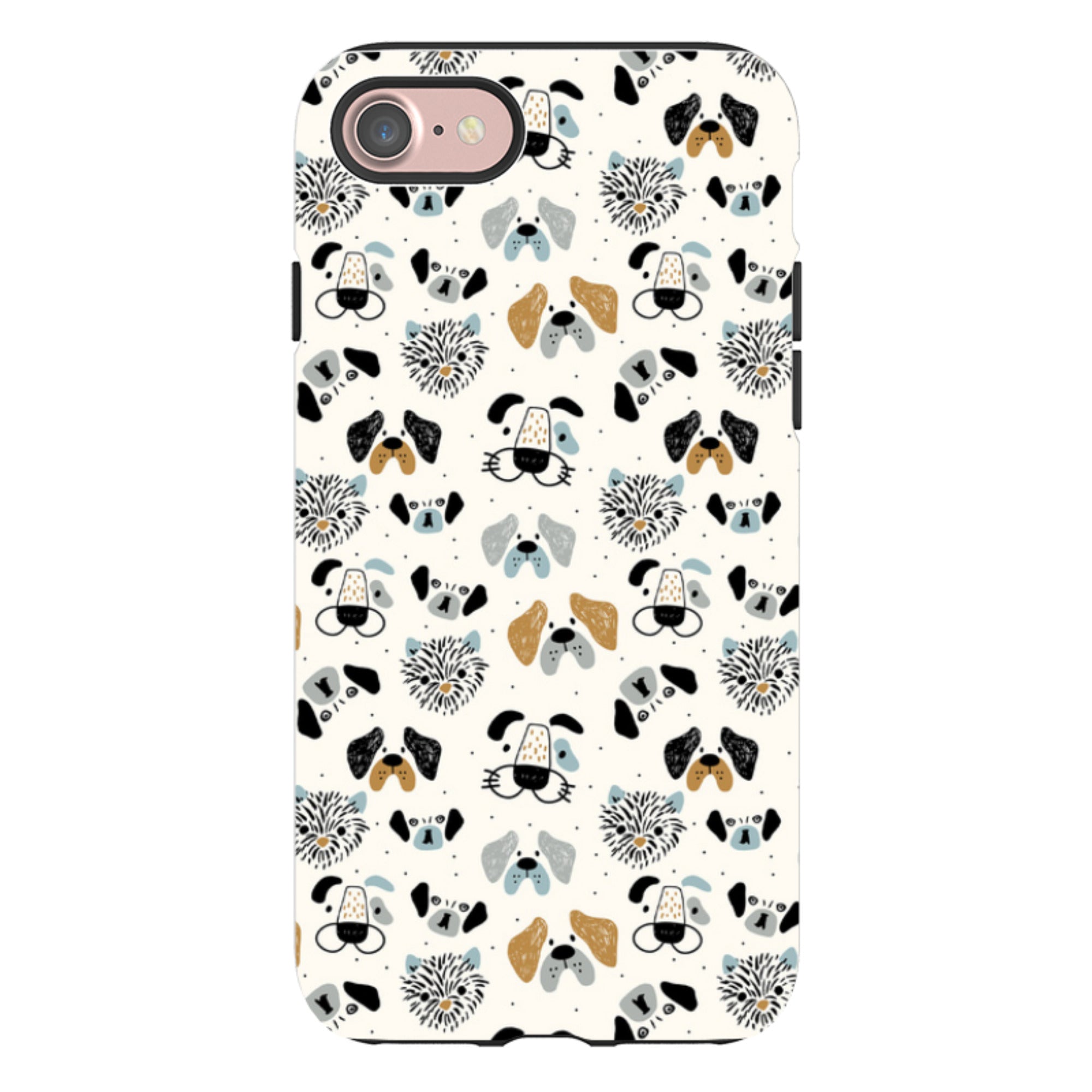 iPhone Tough Case - Dog Pattern Large