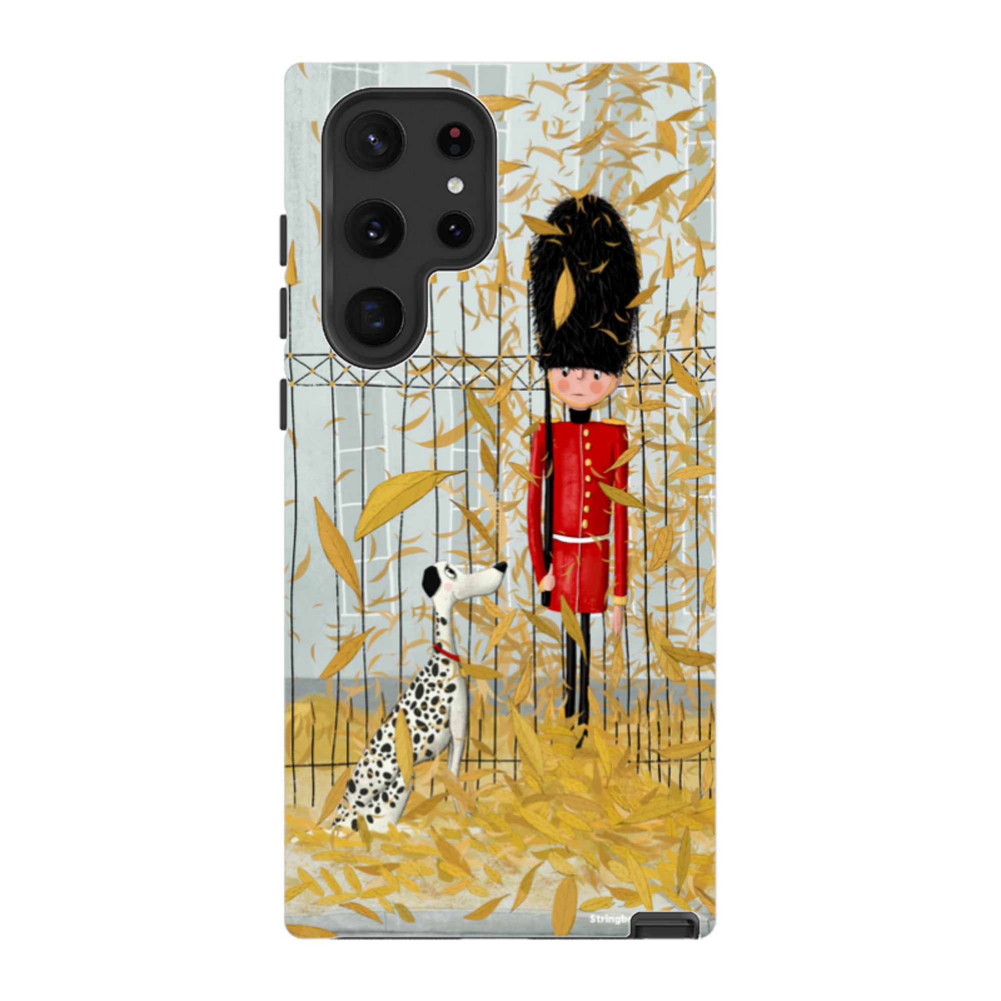 Samsung Tough Case - London In Leaves By Maja Lindberg