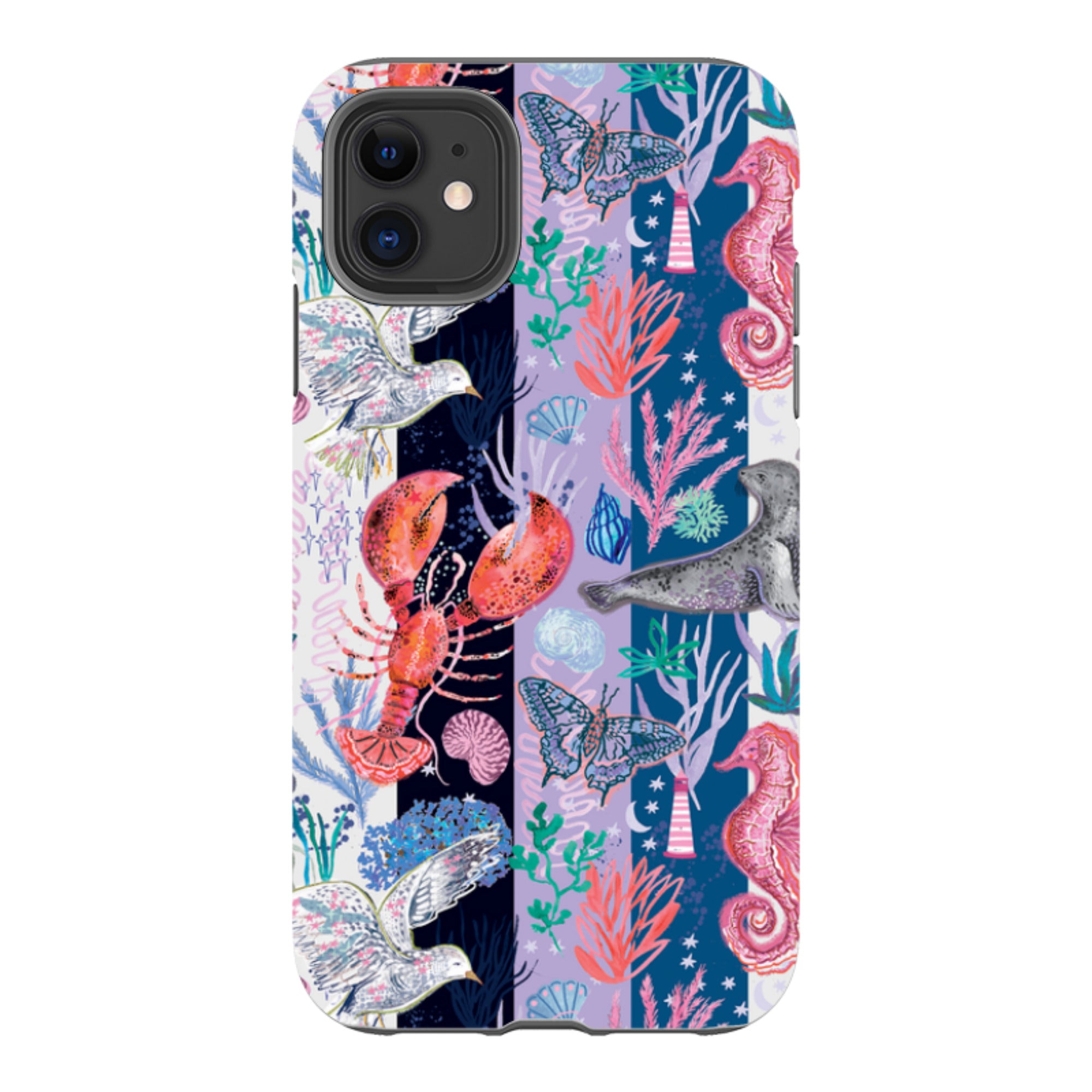 iPhone Case - Coastal Calling Stripe II By Emma Frances Grant