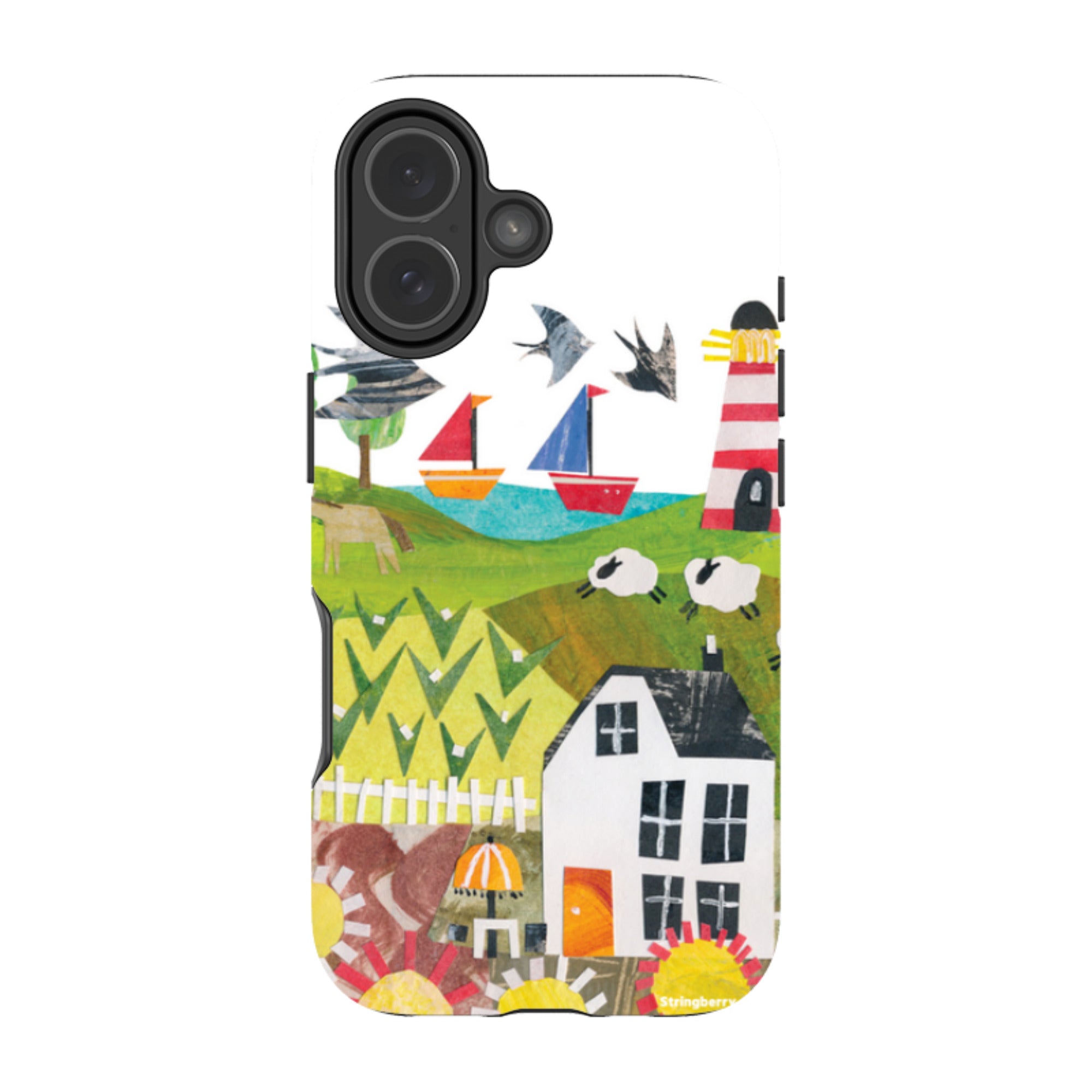 iPhone Tough Case - Countryscape I By Tracey English