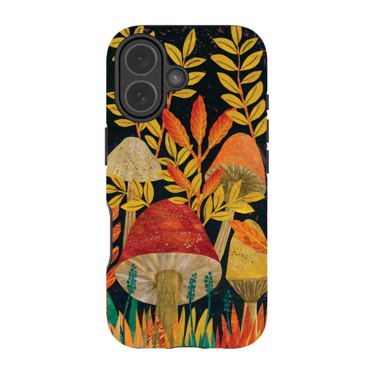 iPhone MagSafe Tough Case - Mushrooms By Tracey English
