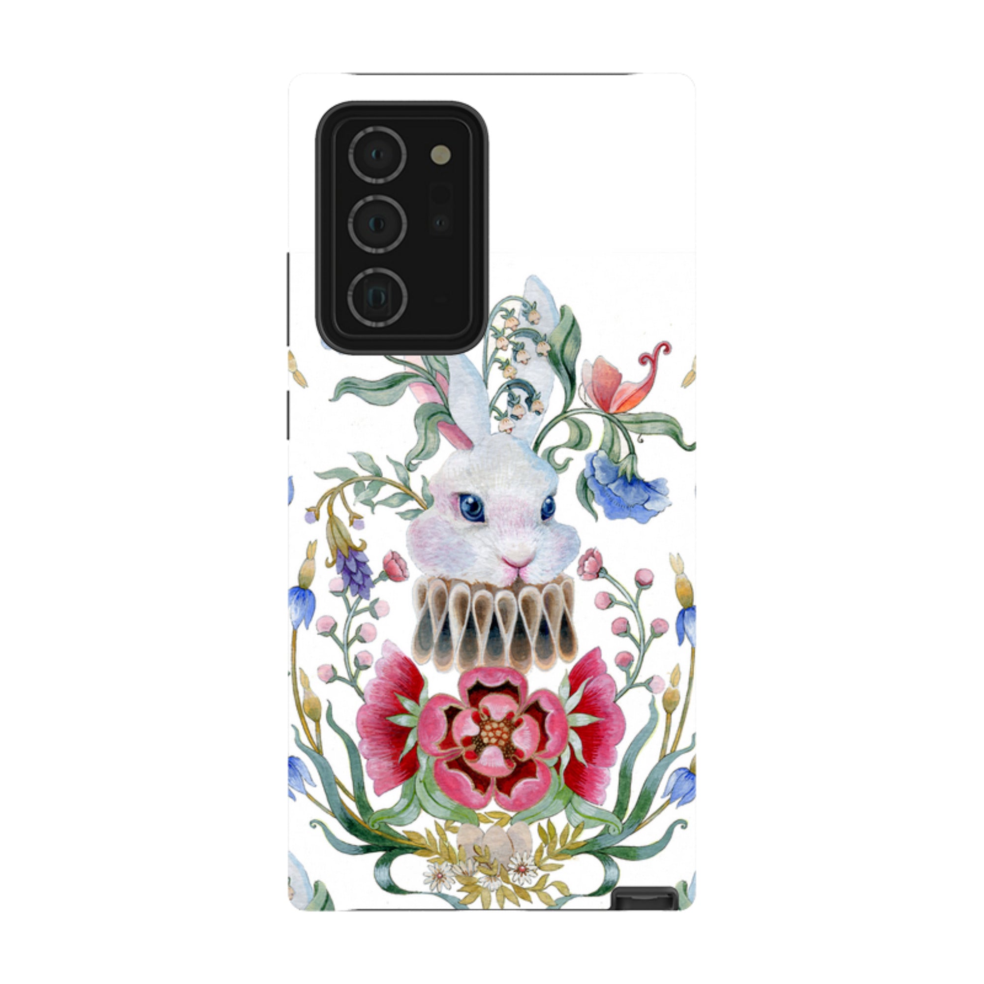 Samsung Tough Case - White Rabbit By Maria Matos