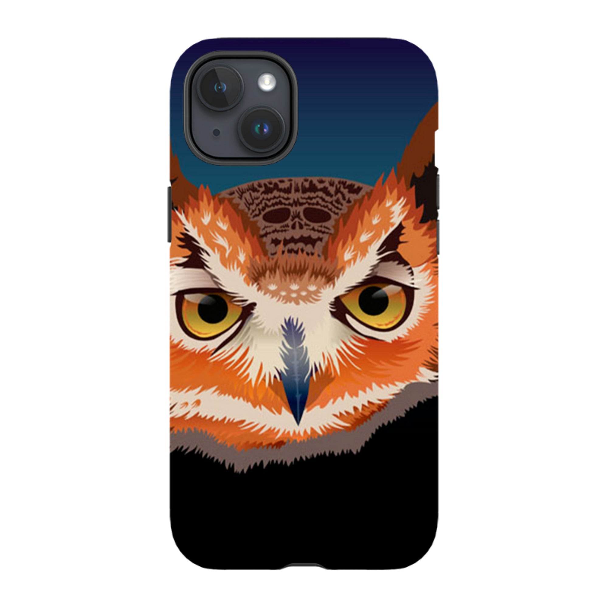 iPhone Tough Case - Owl By Mia Underwood