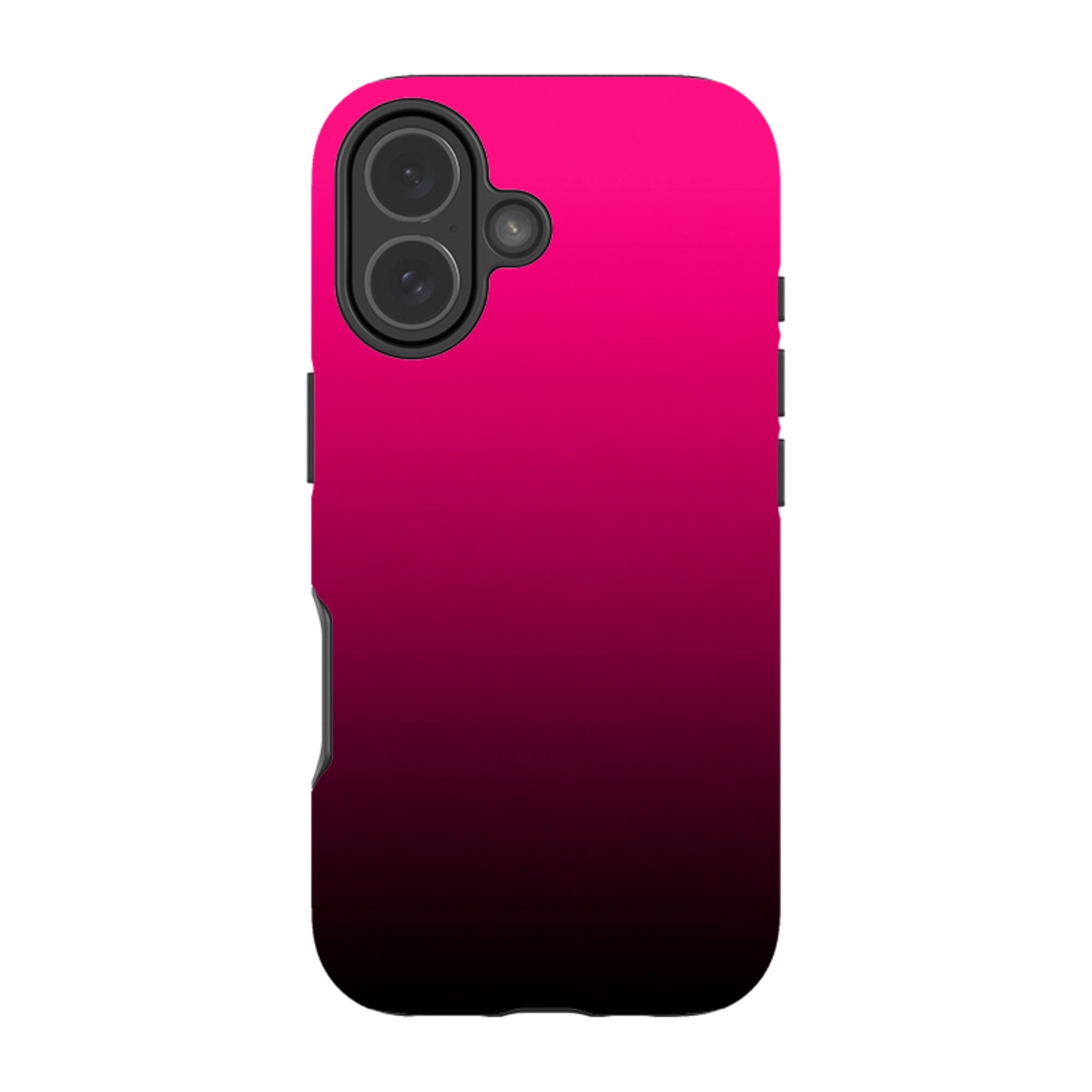 iPhone Tough Case - Hot Pink Ombre