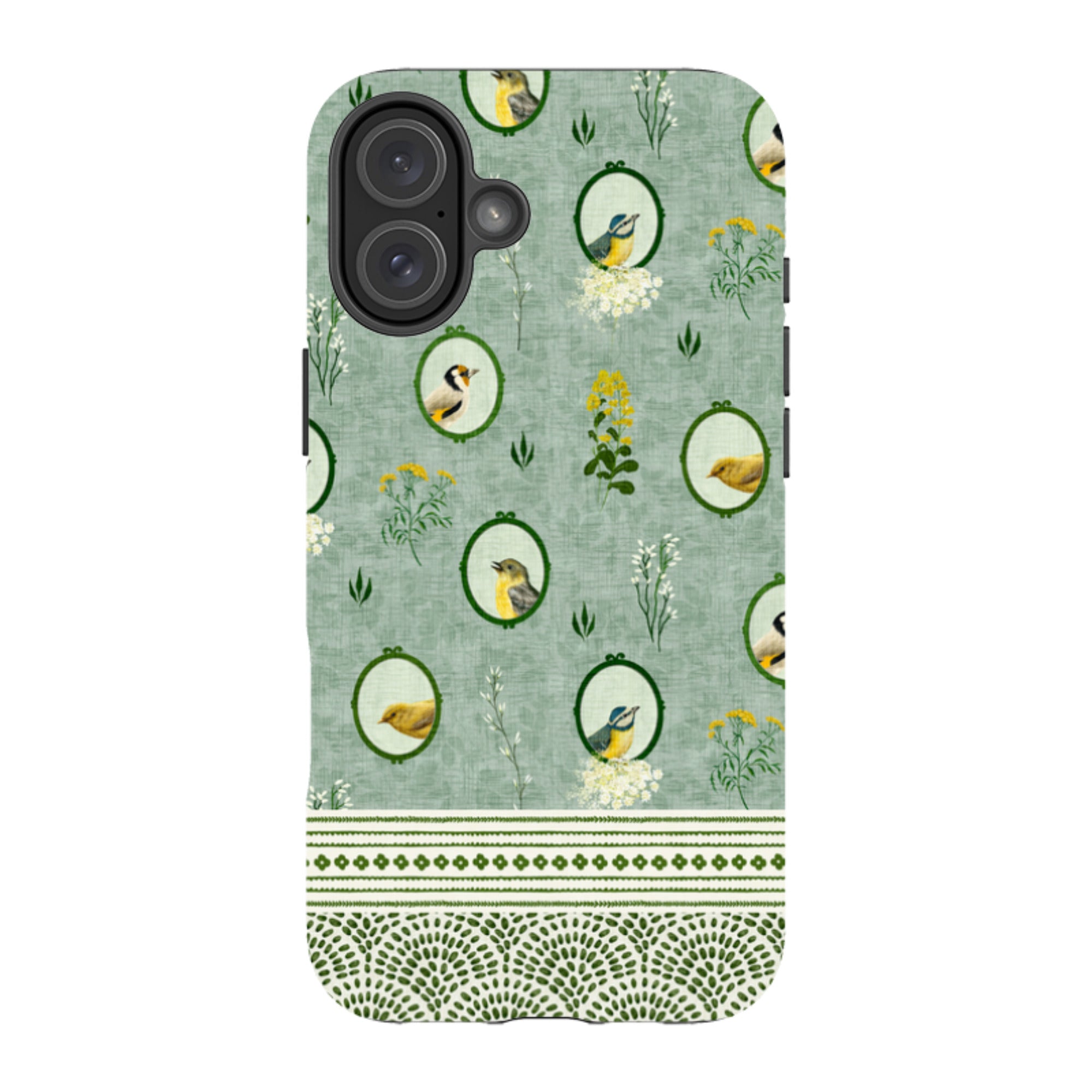 iPhone Tough Case - Song Bird Frames 2 By Katherine Quinn