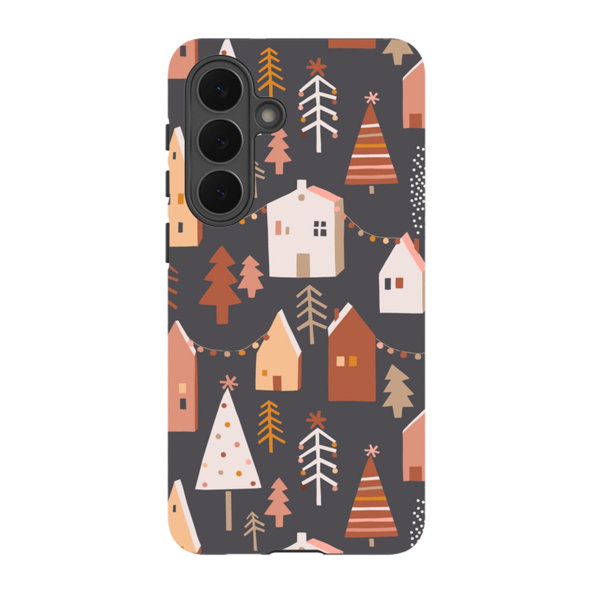 Samsung Tough Case - Street Xmas Dark