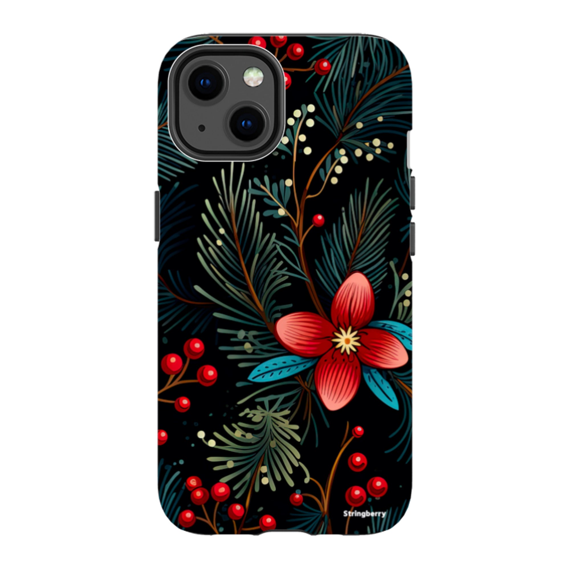 iPhone Tough Case - Red Berries