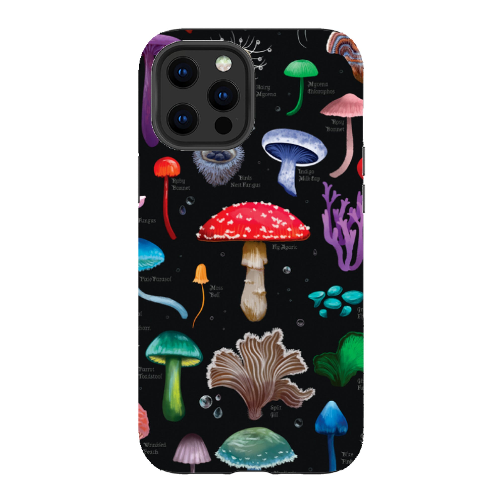iPhone Tough Case - Mushrooms By Anna Stead
