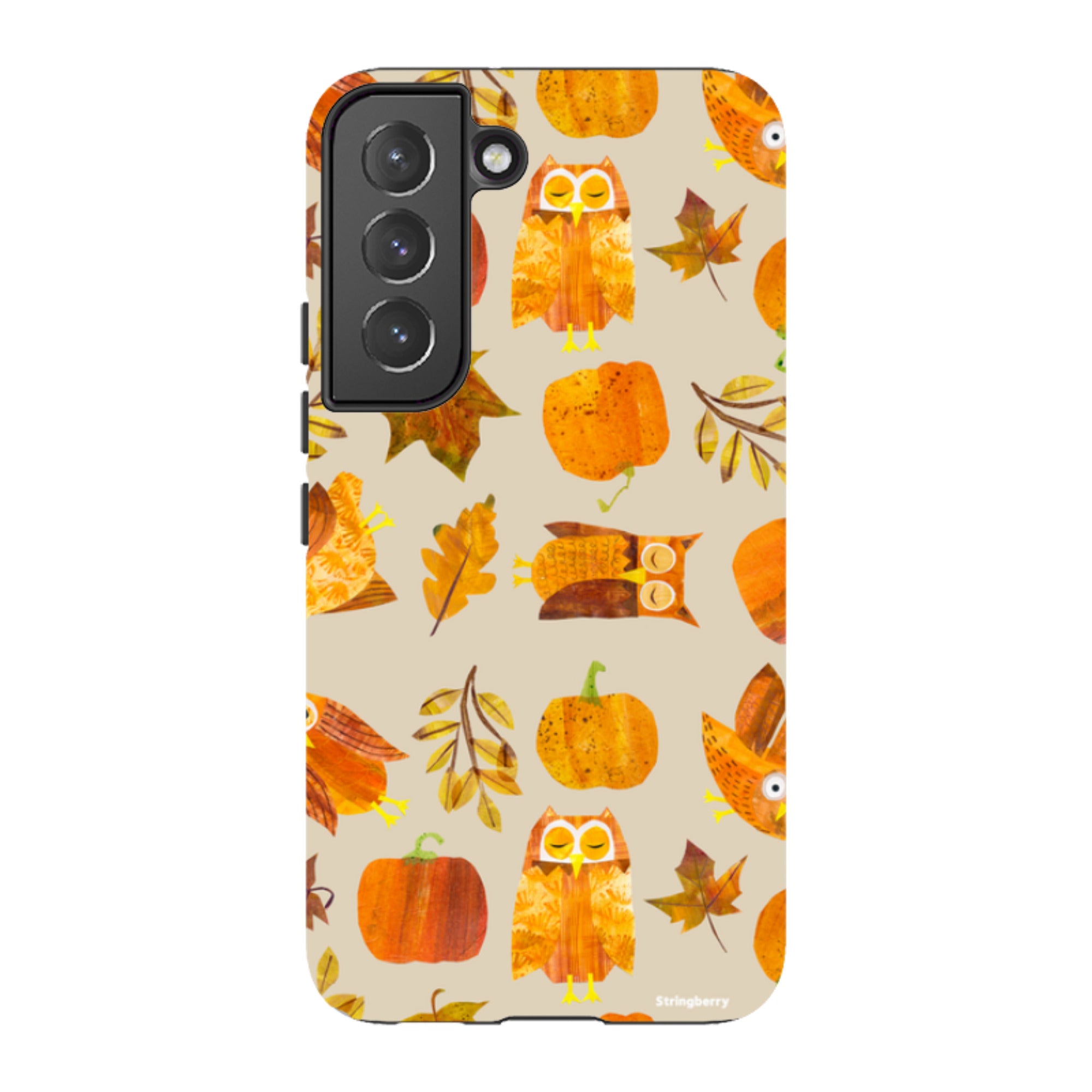 Samsung Tough Case - Pumpkins and Owls By Tracey English