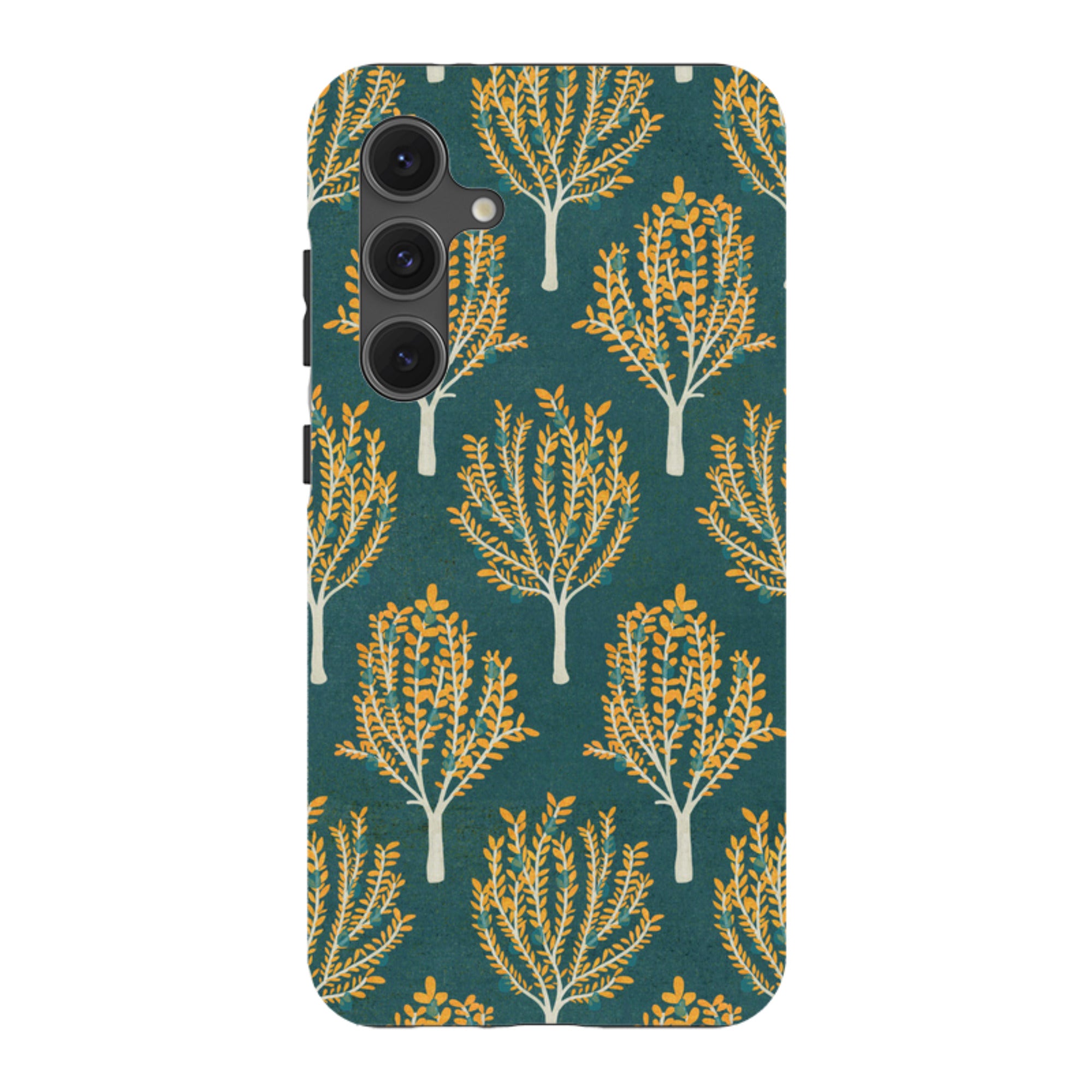 Samsung Tough Case - Pear Trees Teal By Katherine Quinn