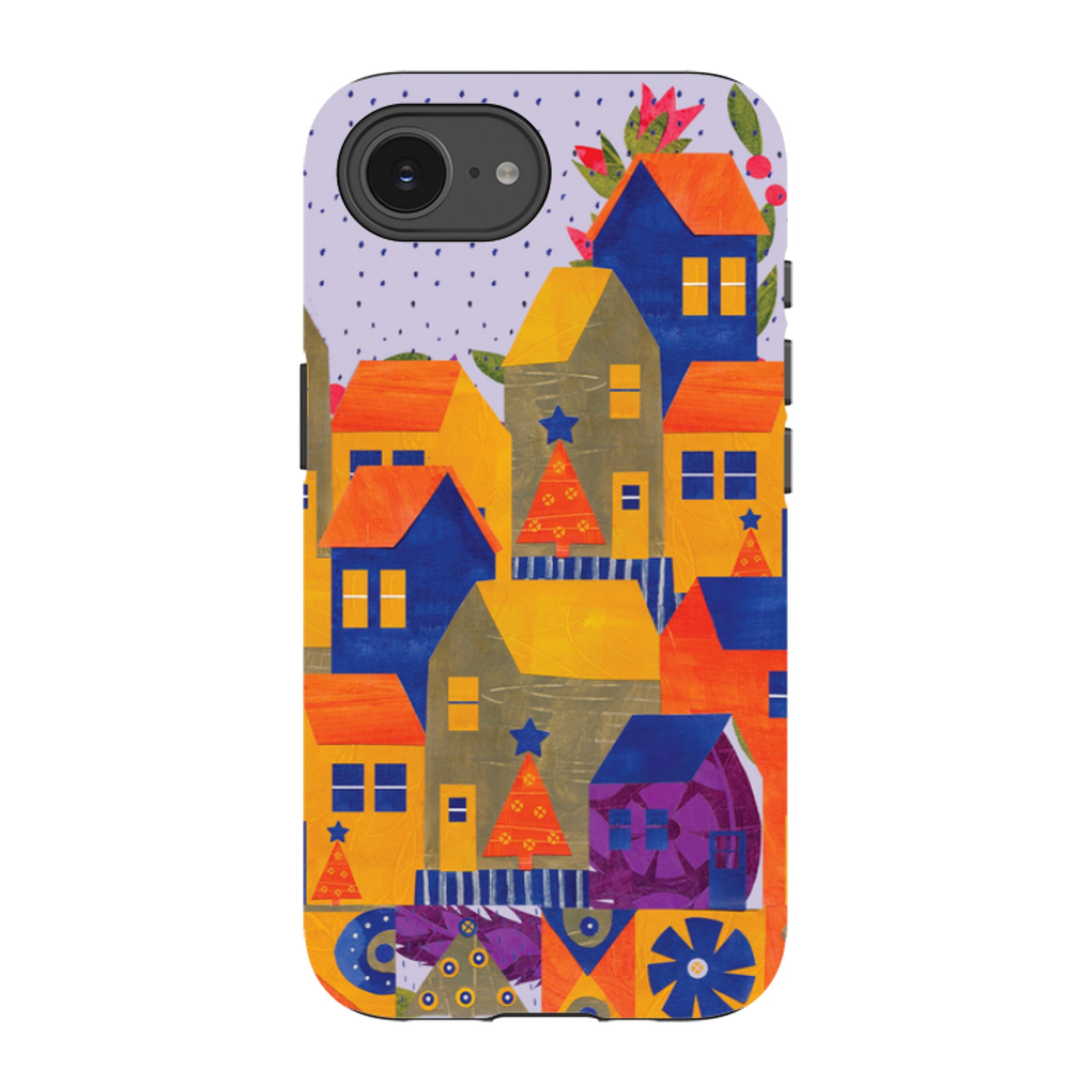 iPhone Tough Case - Winter Village I By Tracey English