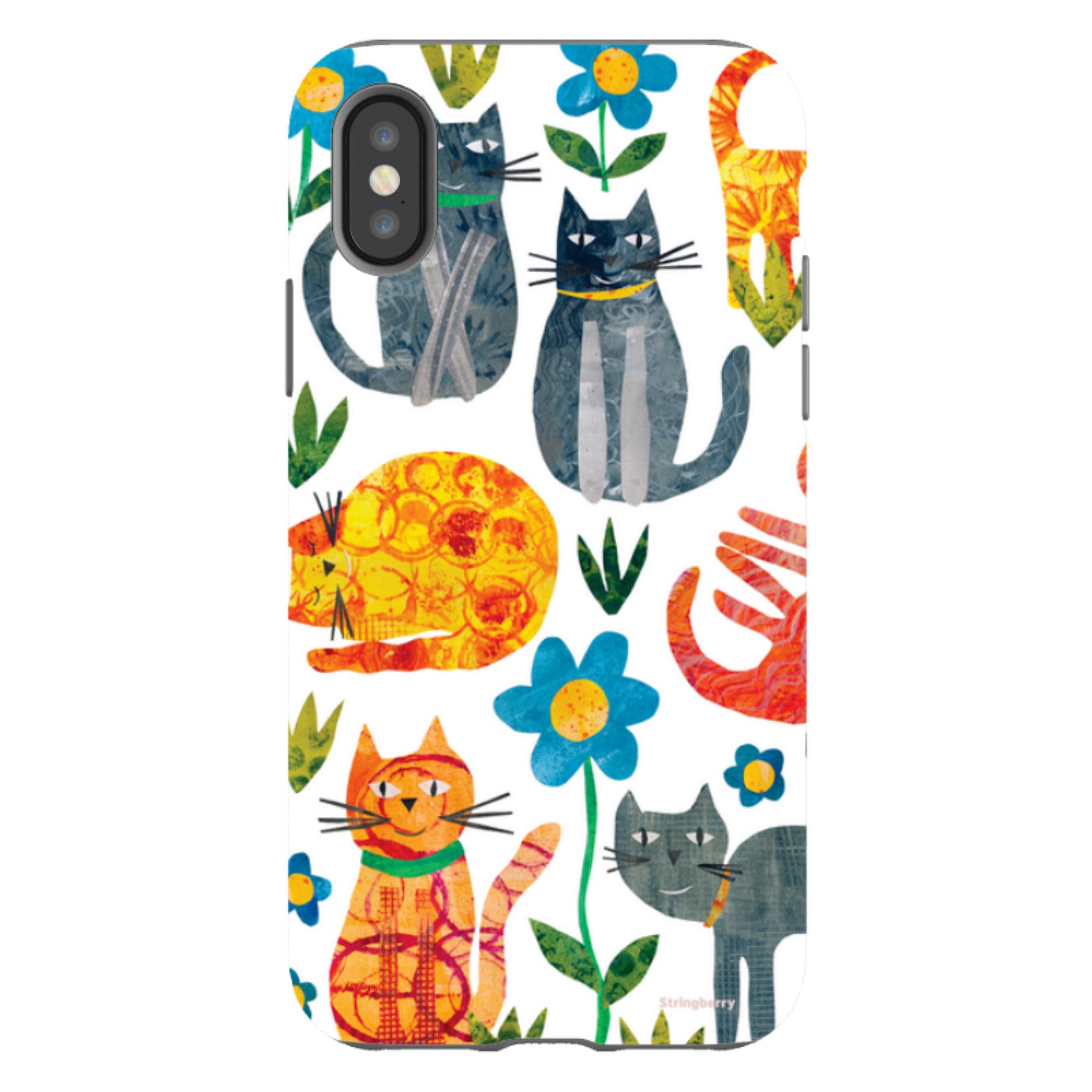 iPhone Tough Case - Cats By Tracey English
