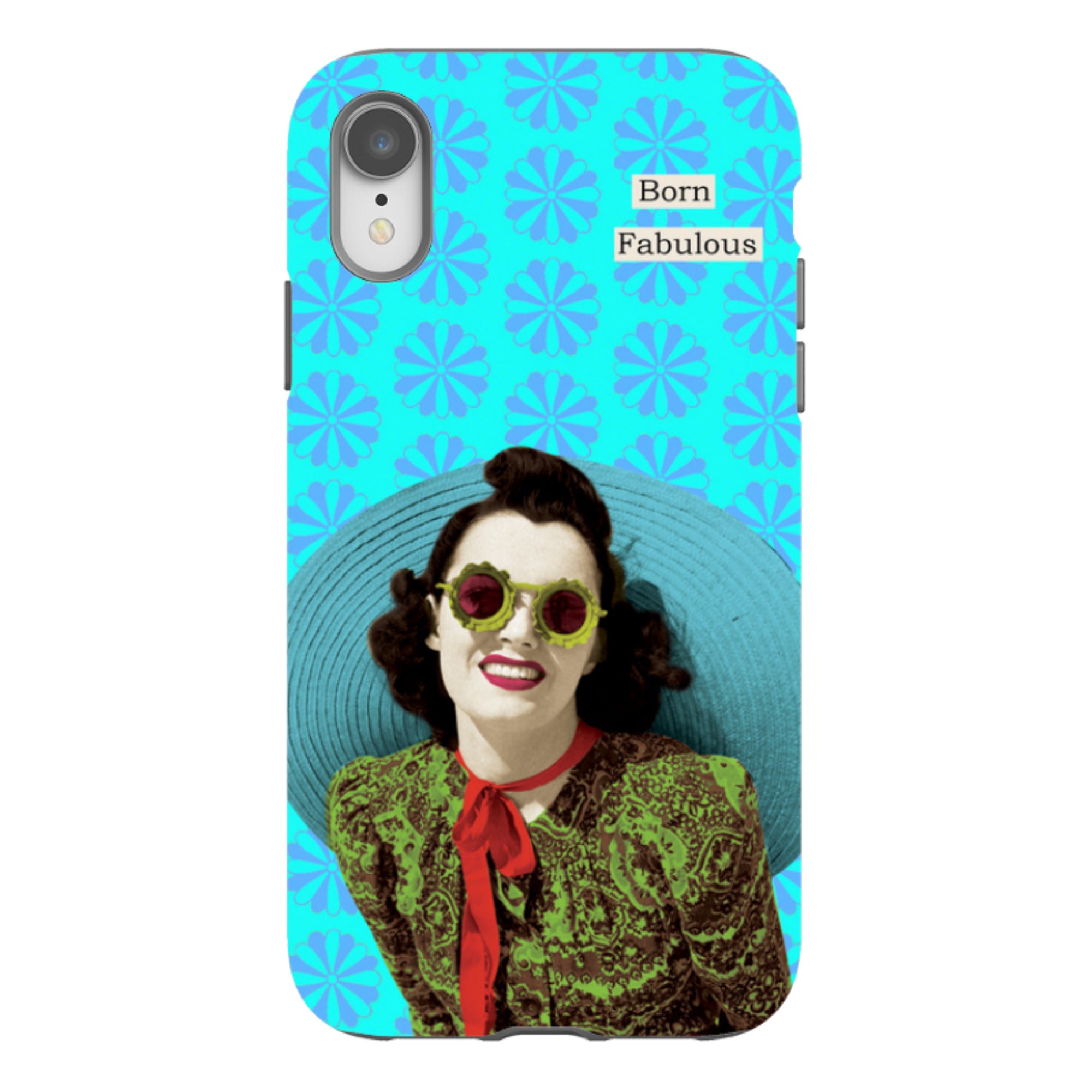 iPhone Tough Case - Born Fabulous By Clare Jordan