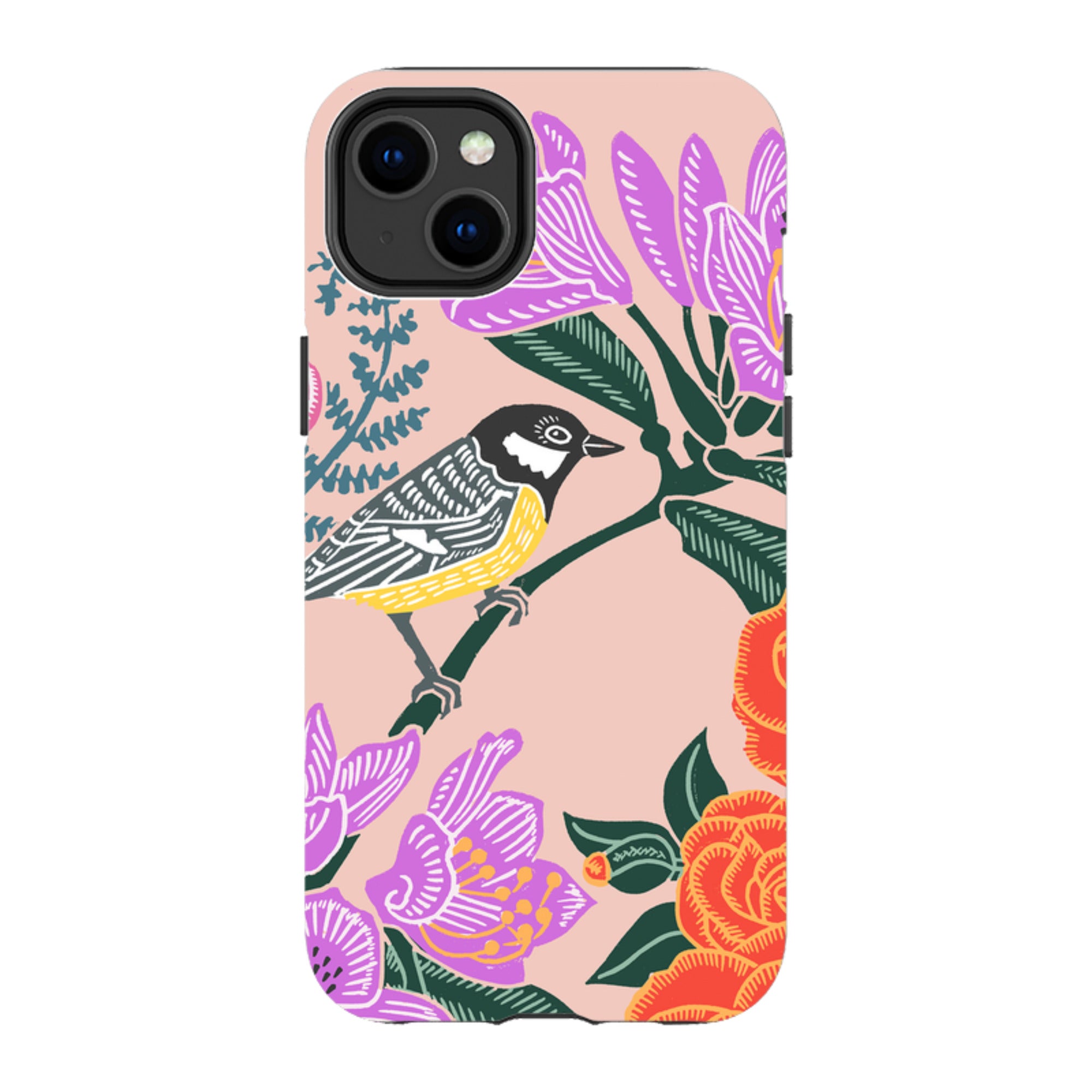 iPhone Tough Case - Camelia By Kate Heiss