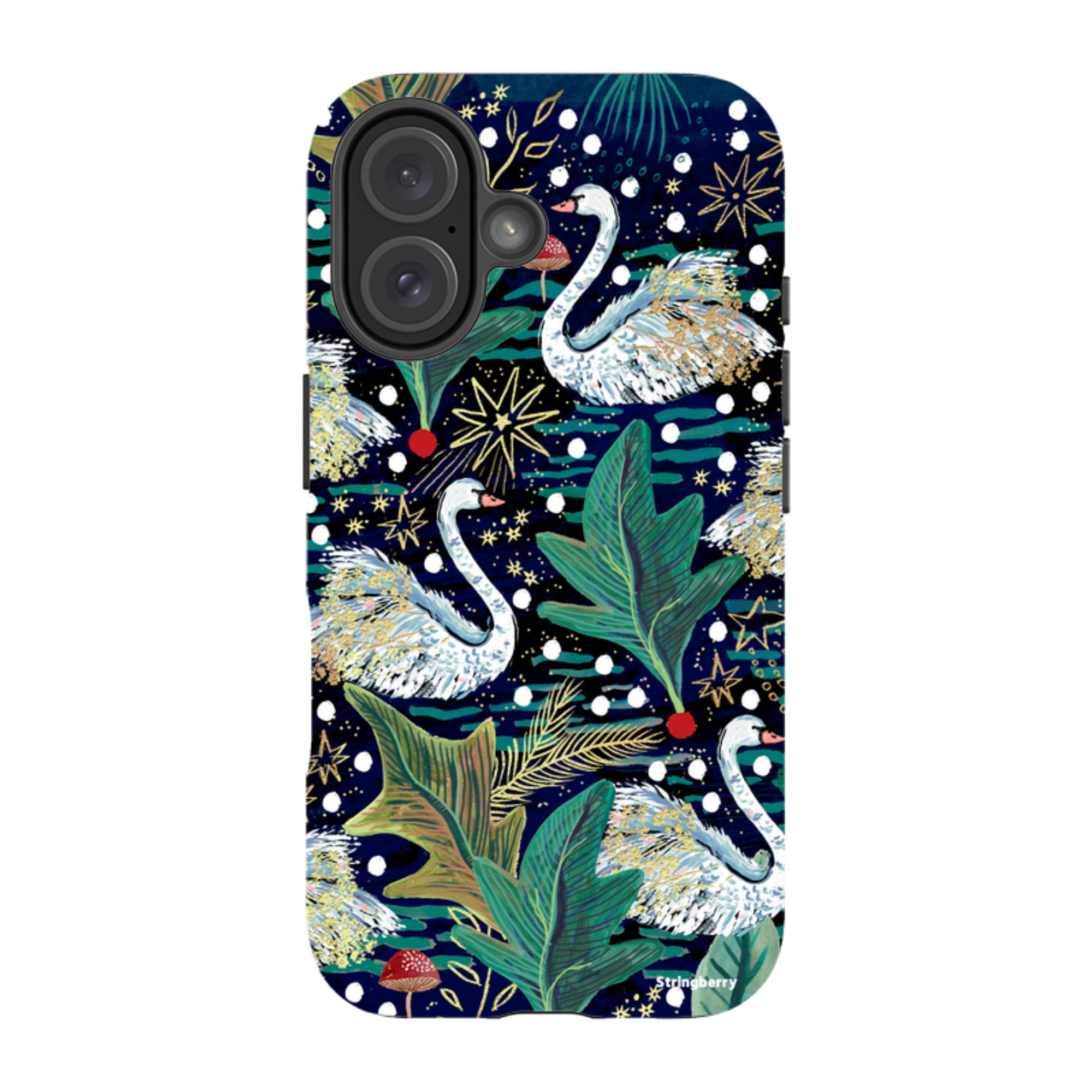 iPhone MagSafe Tough Case - Swan By Emma Frances Grant