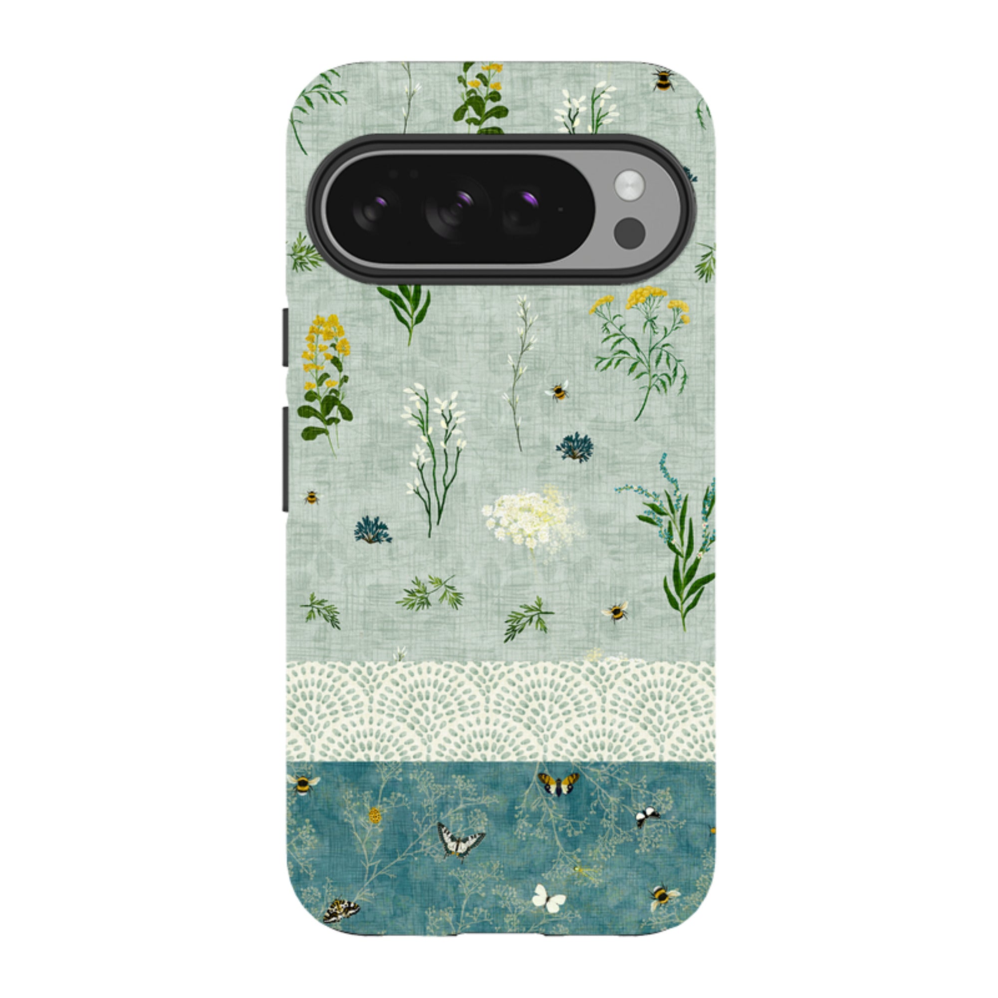 Google Tough Case - Song Bird Florals and Bees 2 By Katherine Quinn