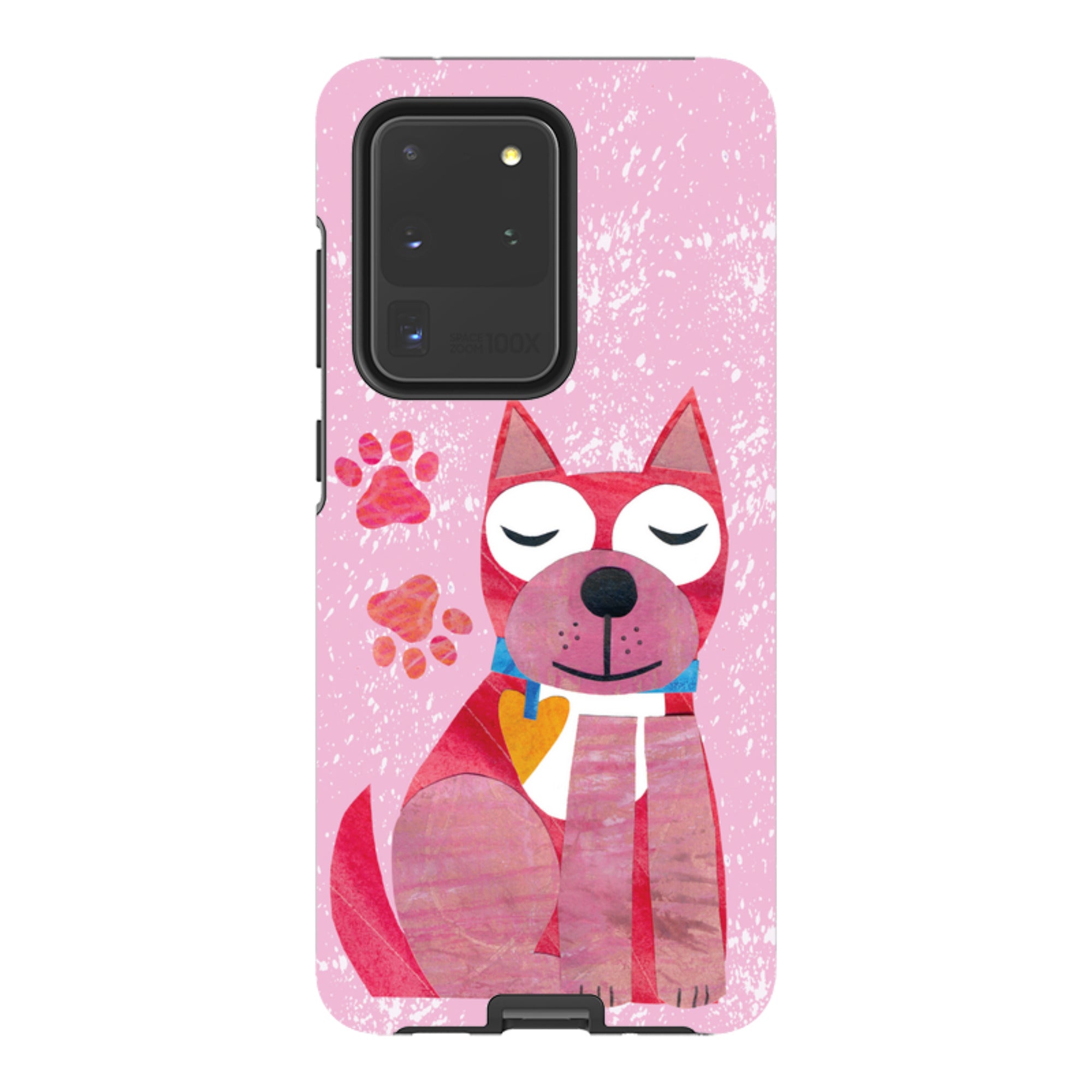Samsung Tough Case - Dog With Heart By Tracey English