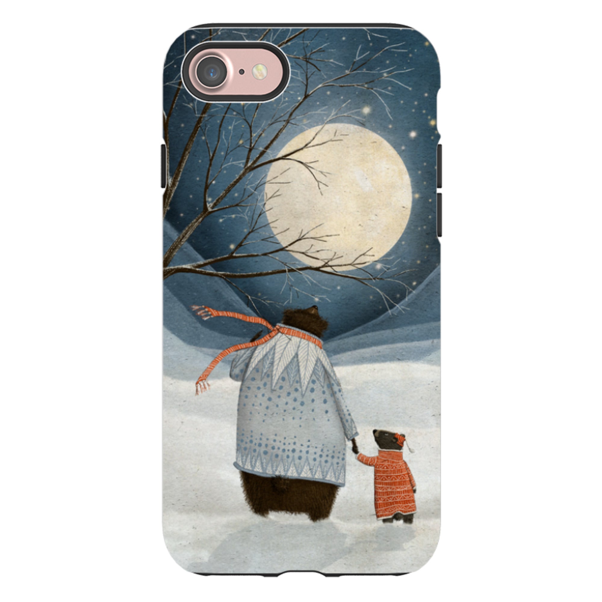 iPhone Tough Case - Under a Moonlit Sky By Maja Lindberg
