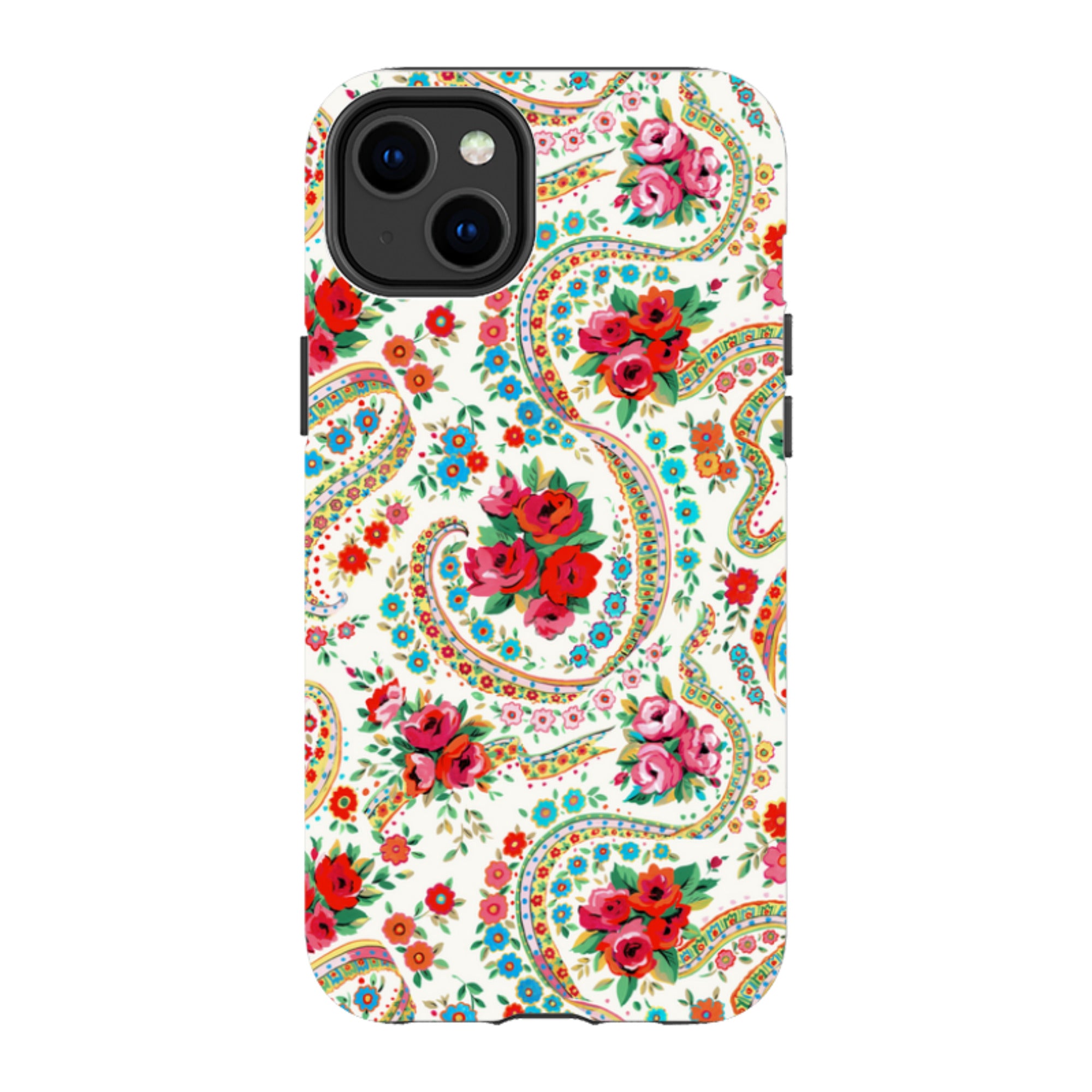 iPhone Tough Case - Ribbons & Roses By Sarah Campbell