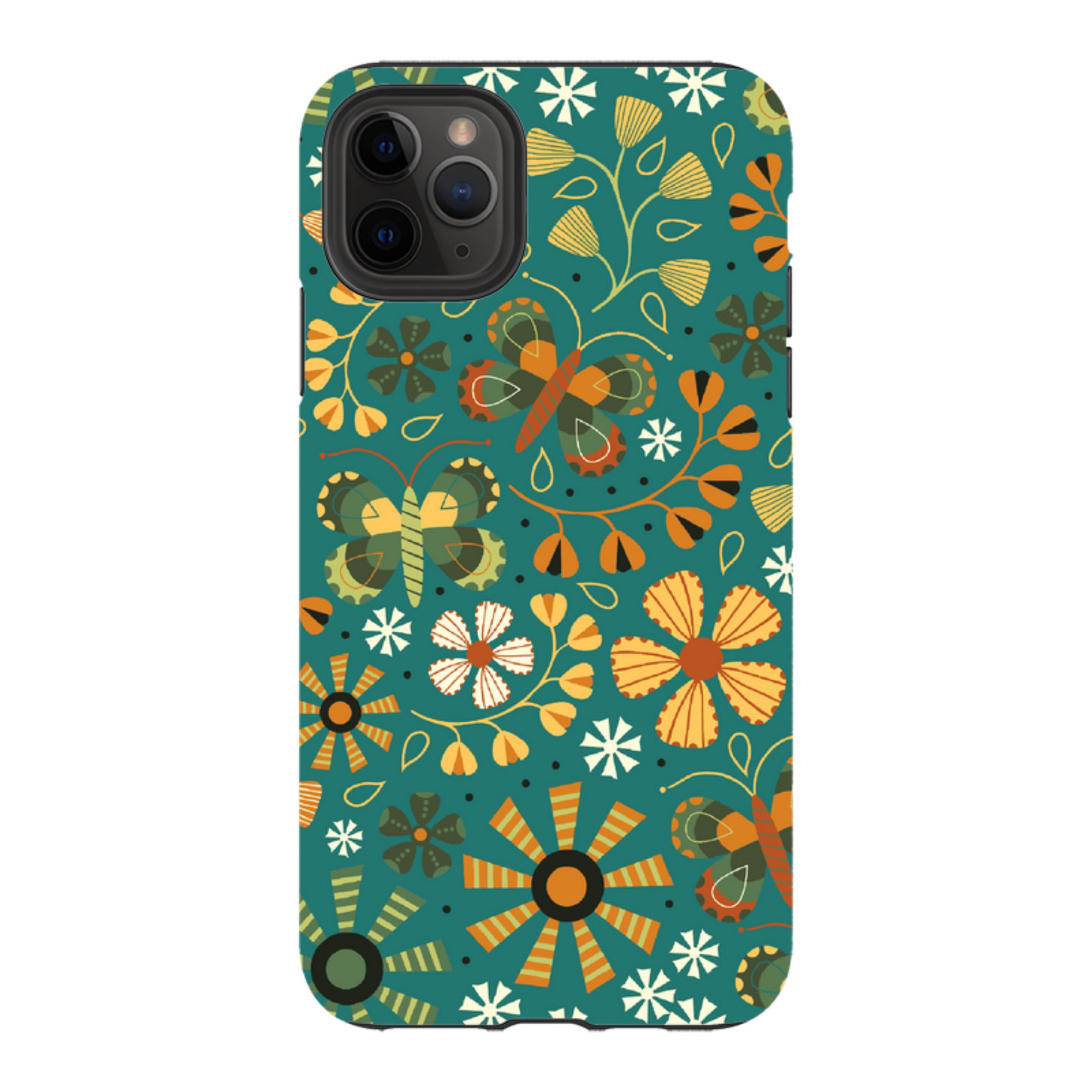 iPhone Tough Case - Butterflies Autumn By Suzy Taylor
