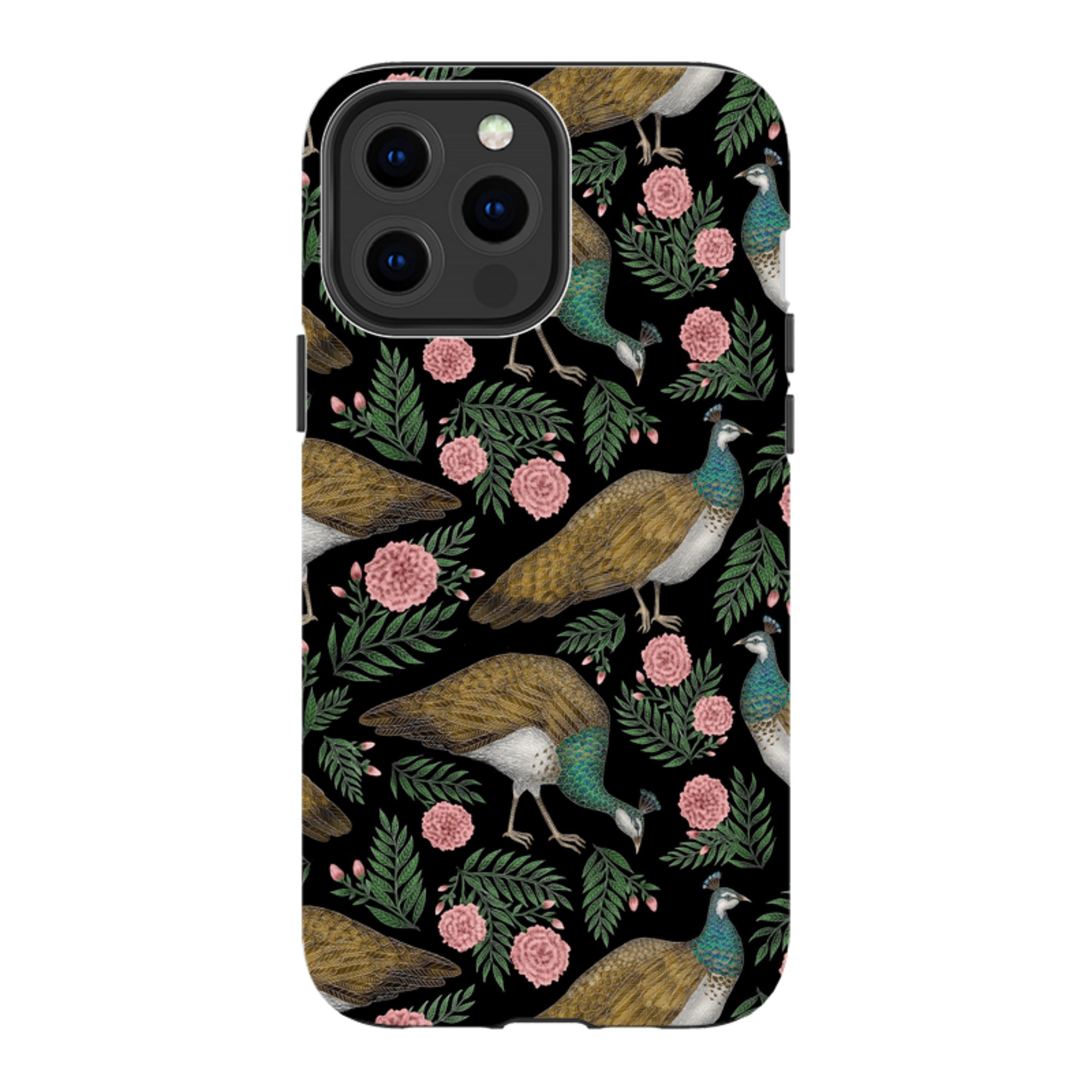 iPhone Tough Case - Peahen By Catherine Rowe